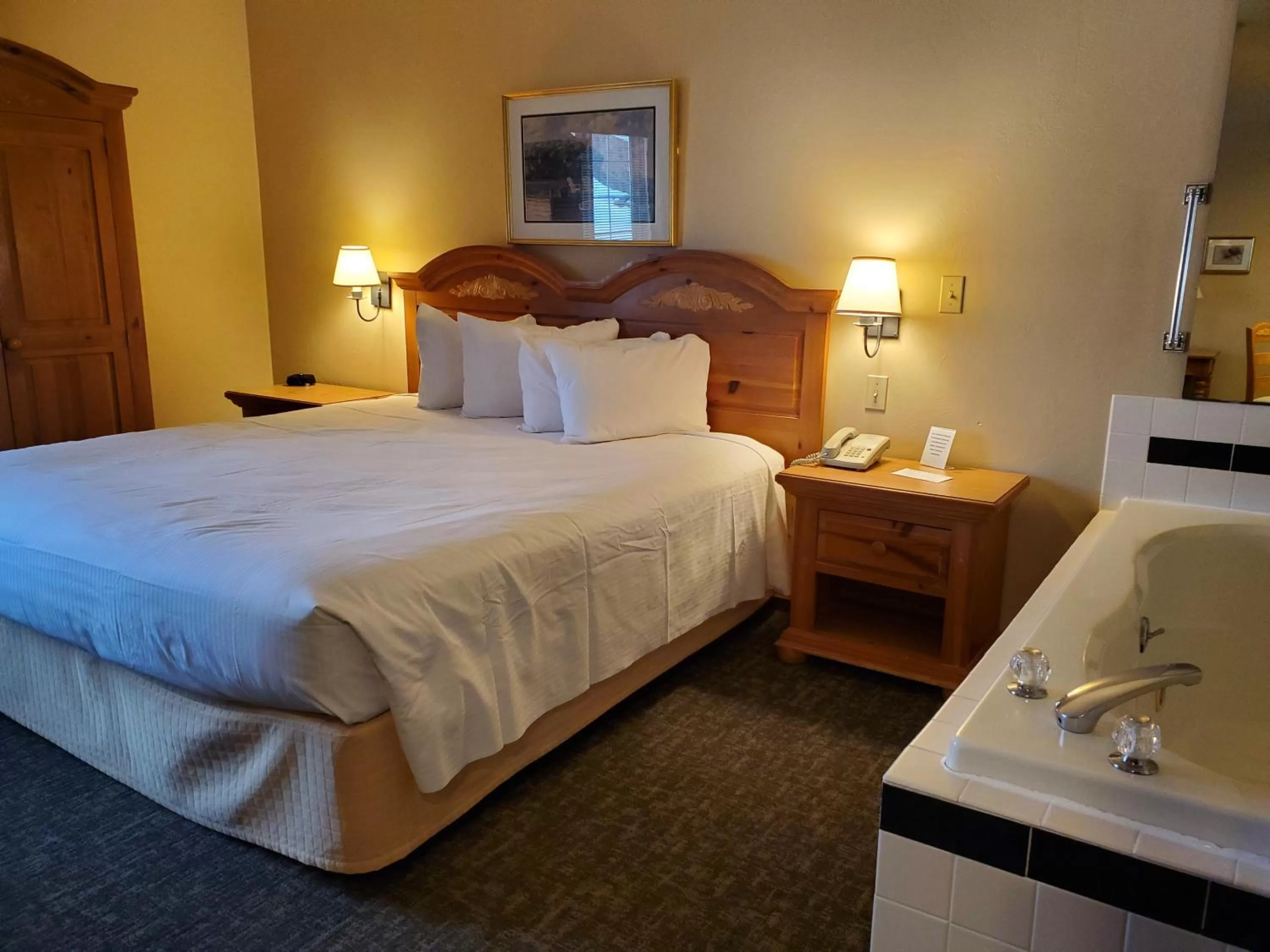 Bed in Homestead Suites - Fish Creek