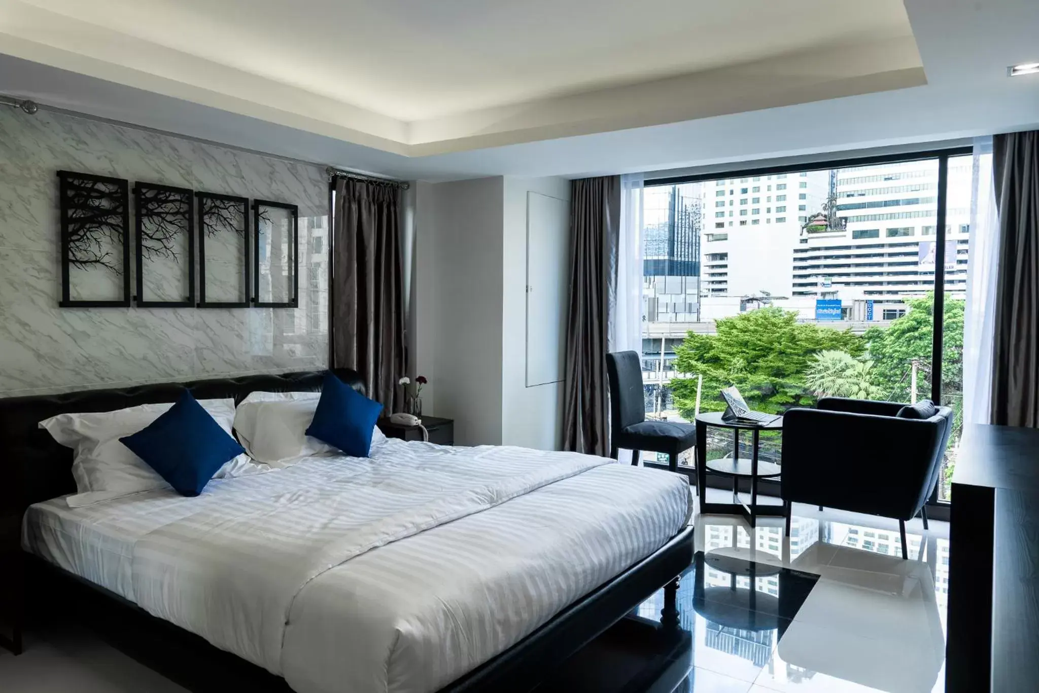 Photo of the whole room, Bed in The Connex Asoke