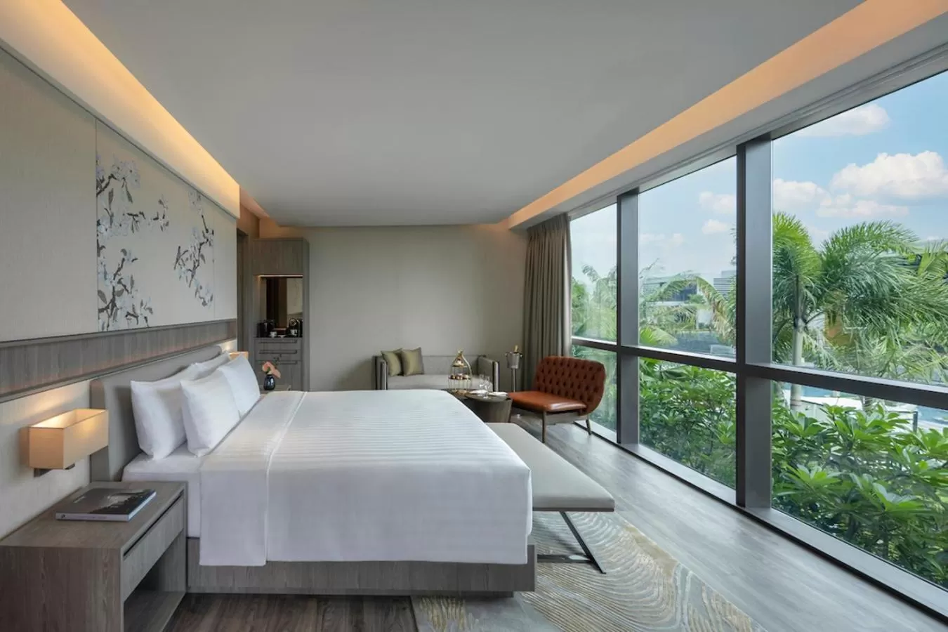 Bedroom, Bed in Dusit Thani Laguna Singapore