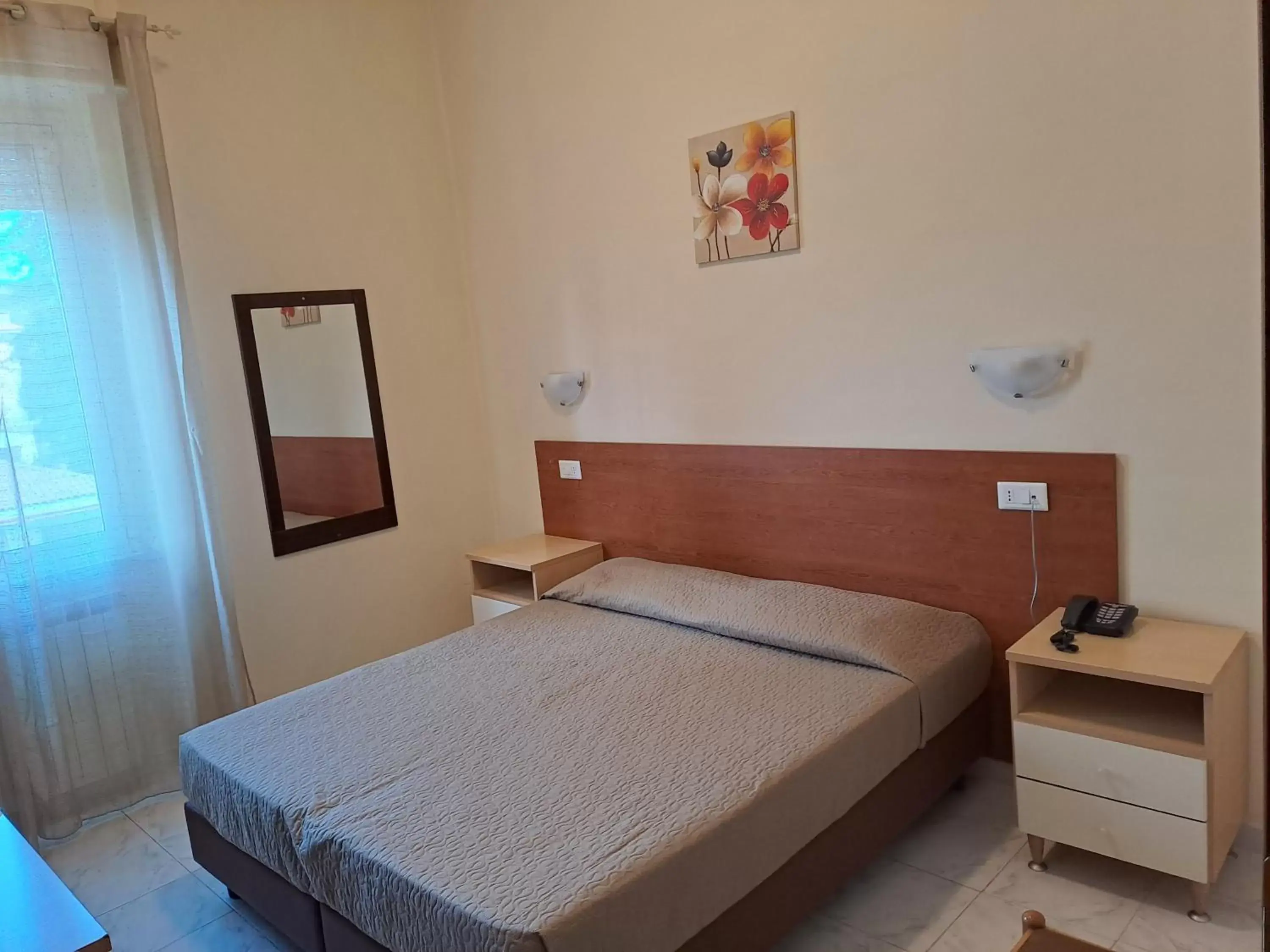 Bed in Hotel Villa Robinia