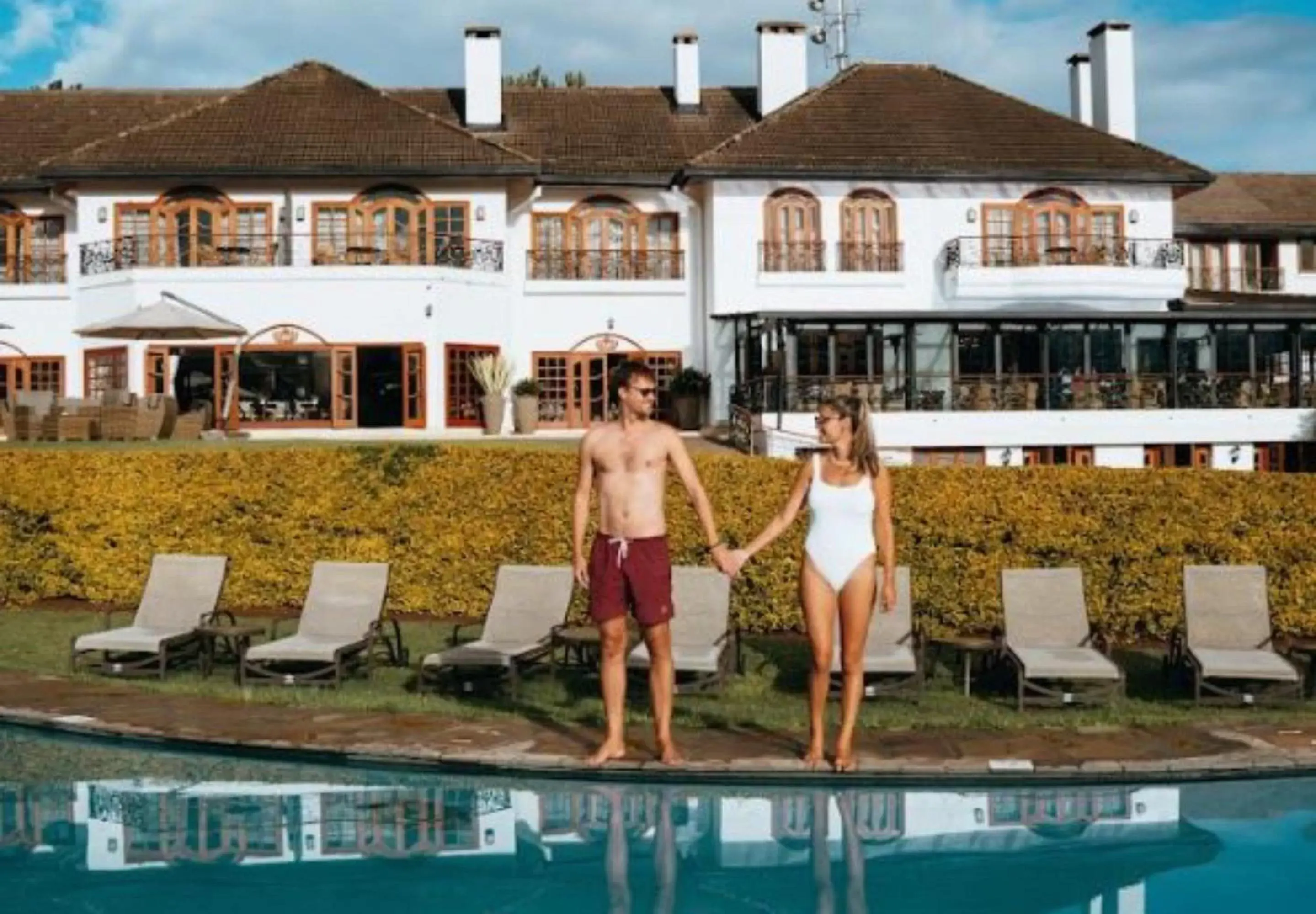 Pool view, Swimming Pool in Fairmont Mount Kenya Safari Club