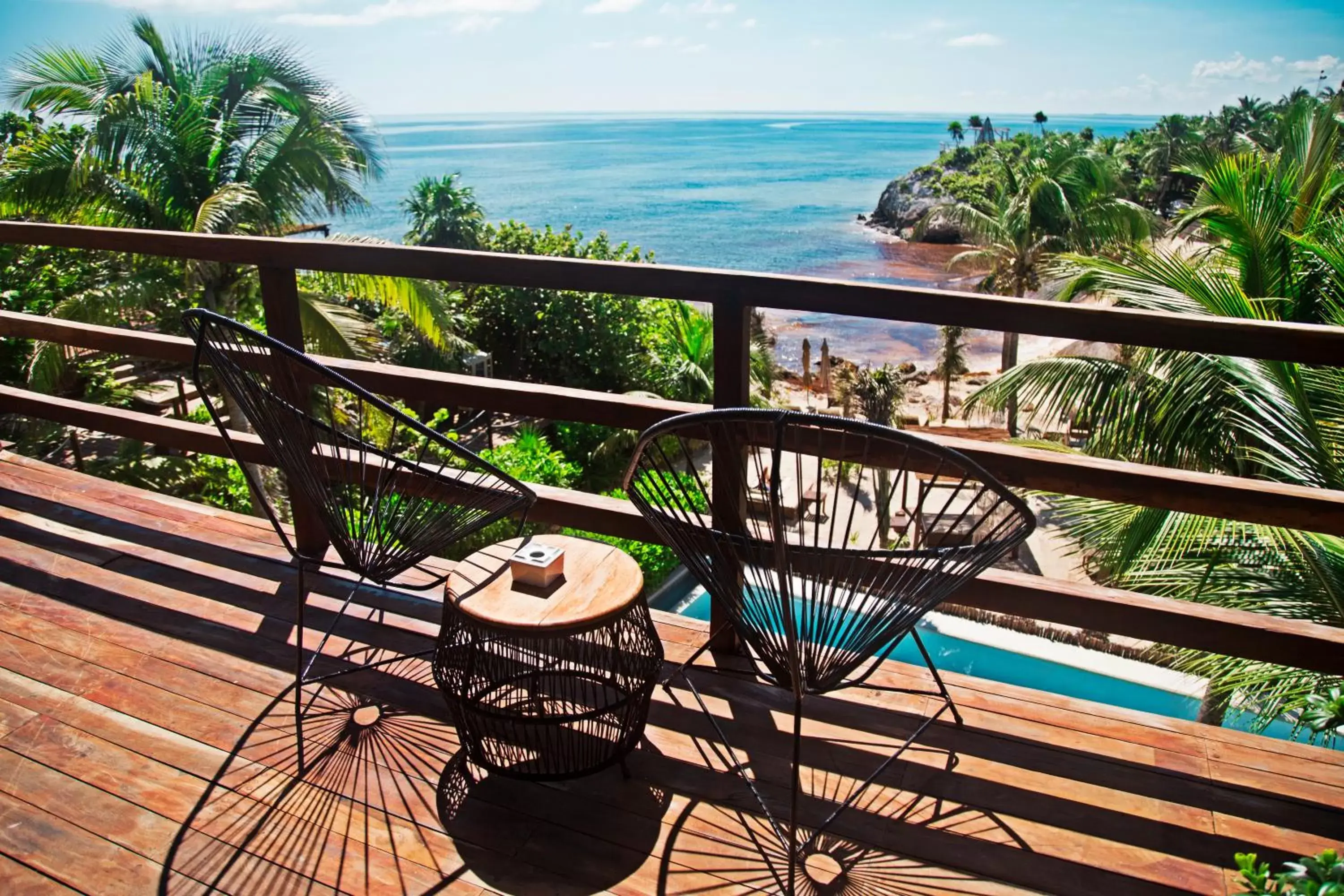 Property building, Balcony/Terrace in Maria Del Mar Tulum - Adults Only