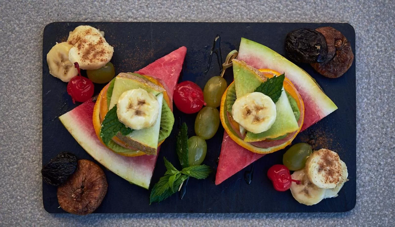 Food close-up in Athens Mansion Luxury Suites