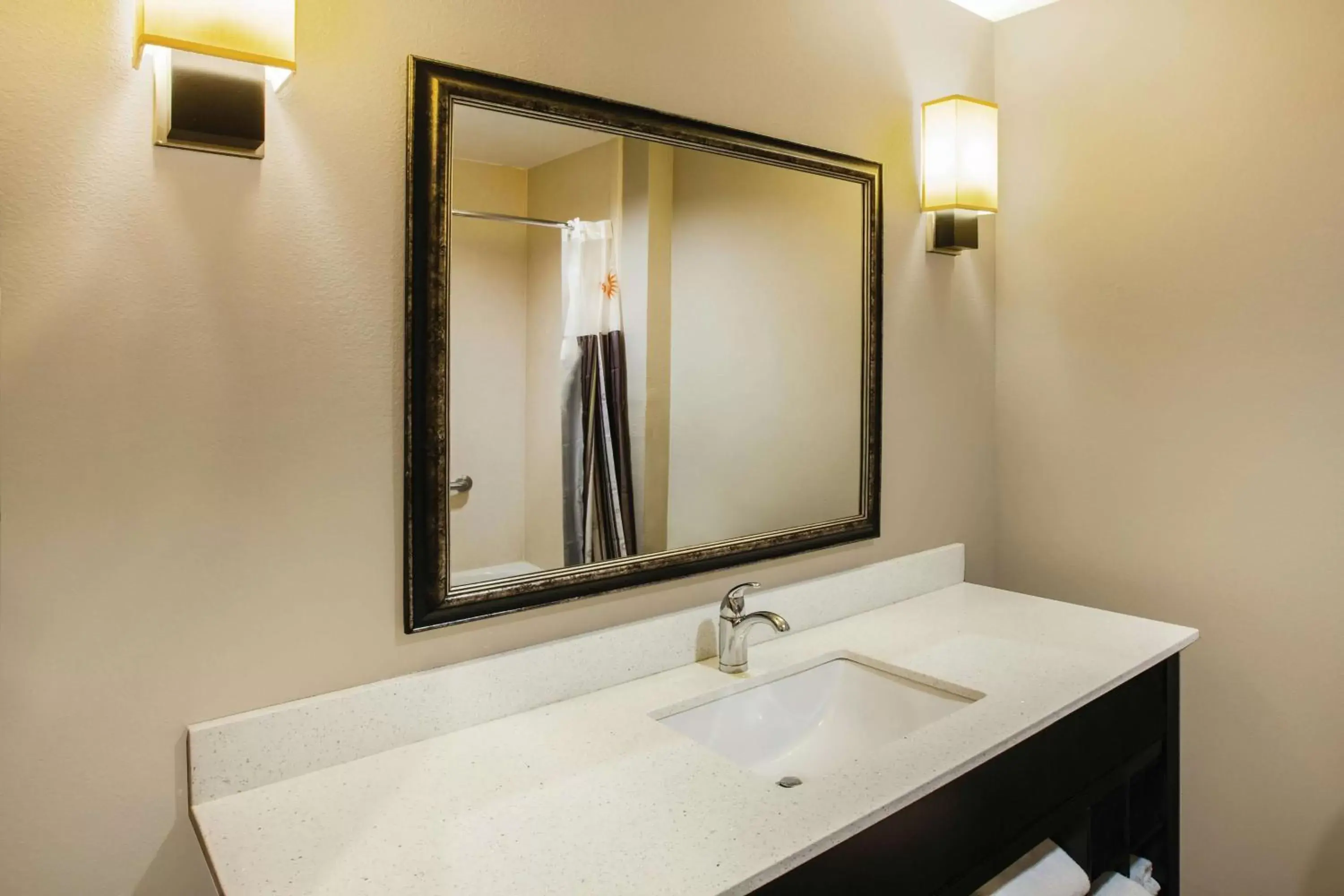 Bathroom in La Quinta by Wyndham Baton Rouge Denham Springs