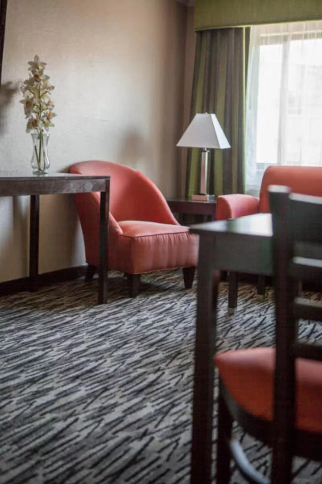 Living room in Motel Capri