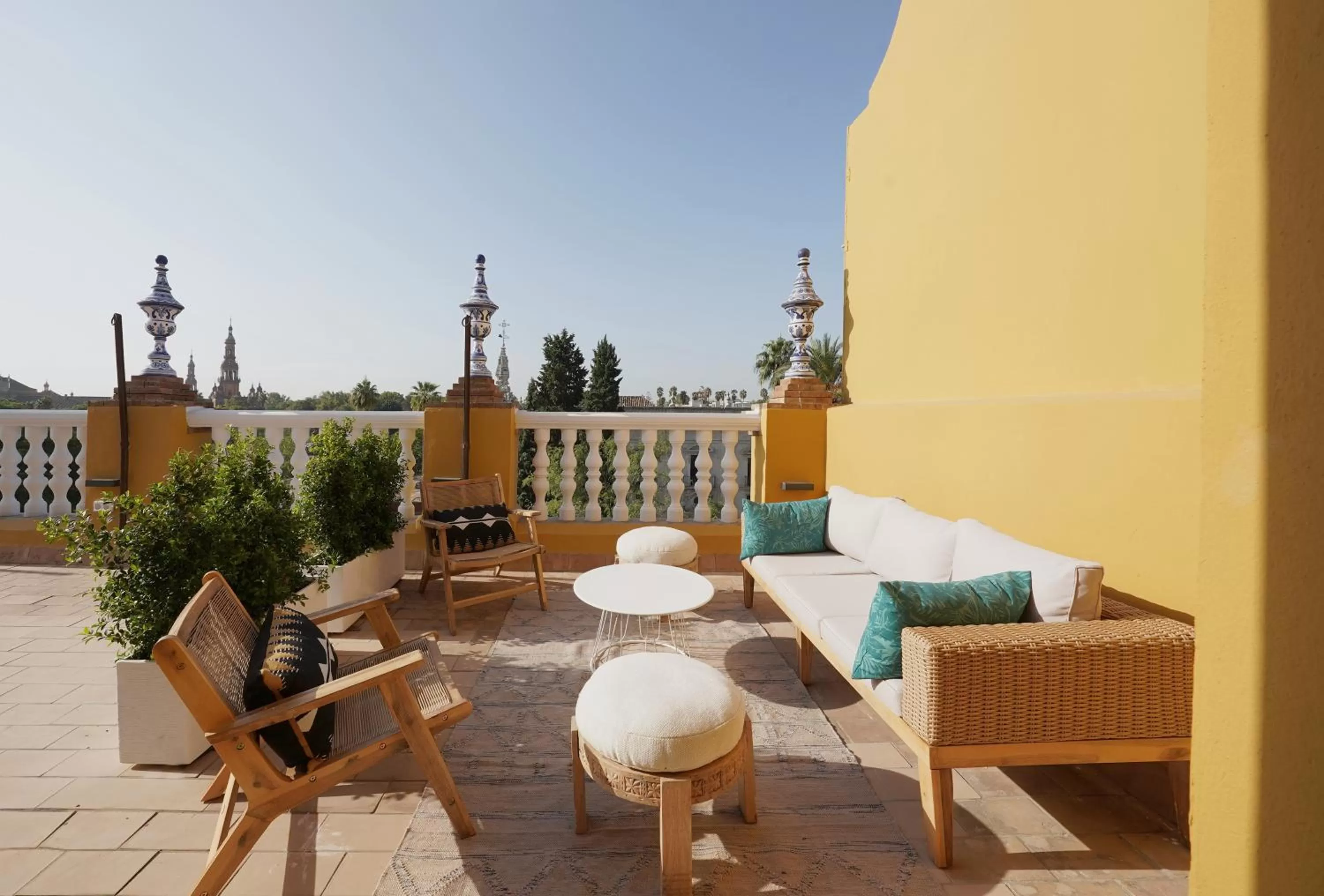 Balcony/Terrace in Numa Seville Prestigio