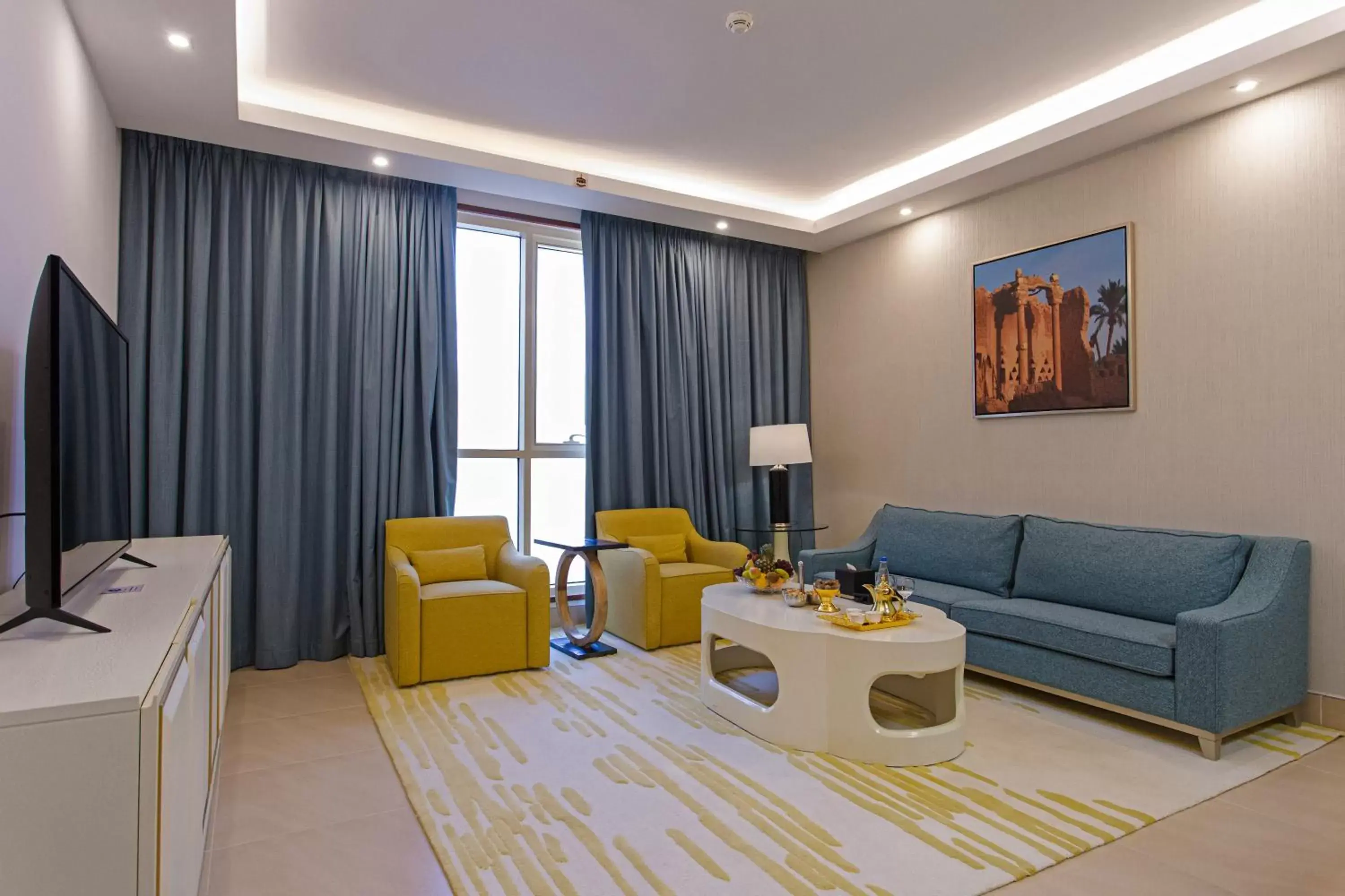 Living room in Sarwat Park Hotel Riyadh - Diplomatic Quarter Living room in Sarwat Park Hotel Riyadh - Diplomatic Quarter