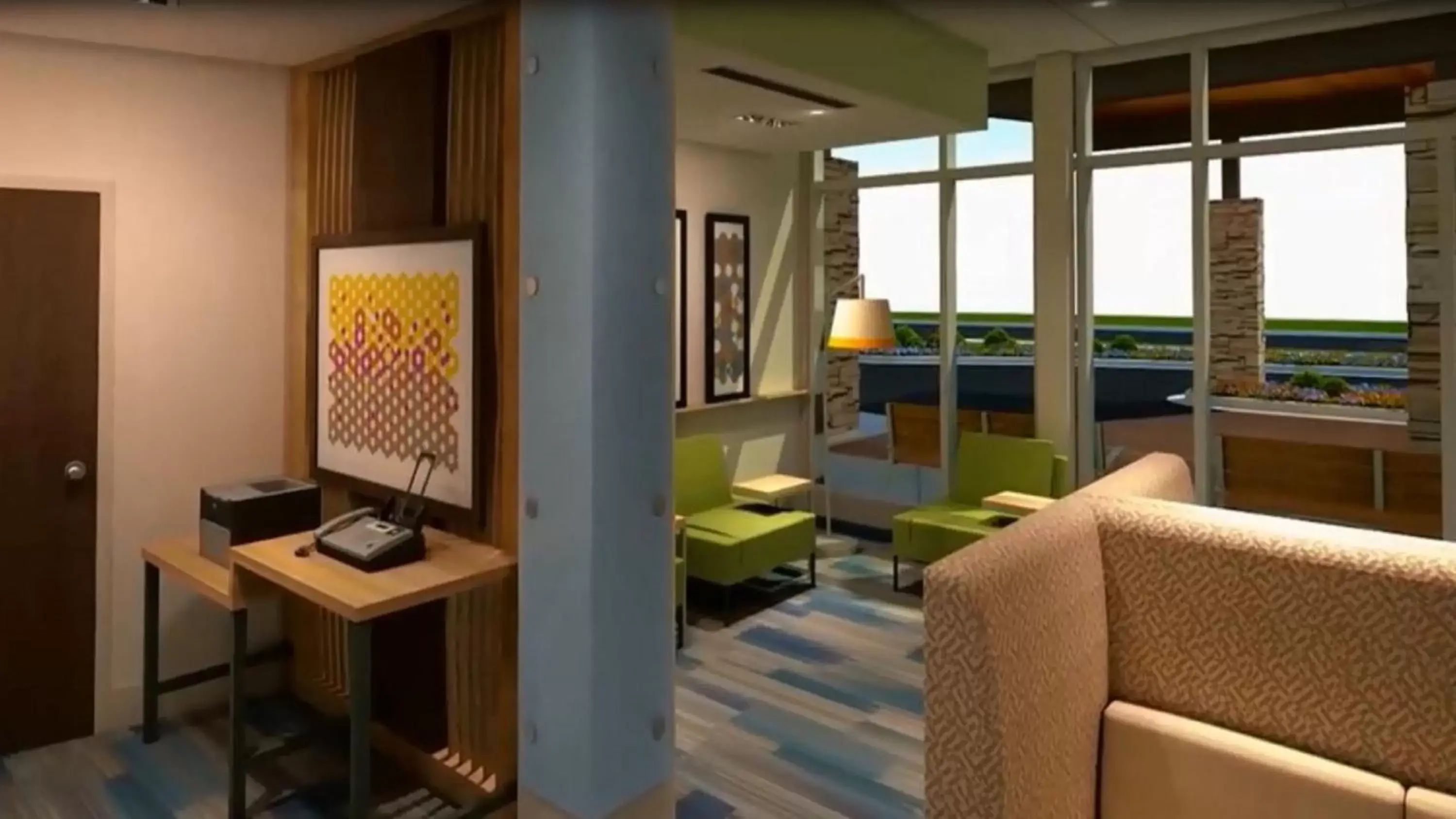 Property building, Seating Area in Holiday Inn Express & Suites Blackwell, an IHG Hotel