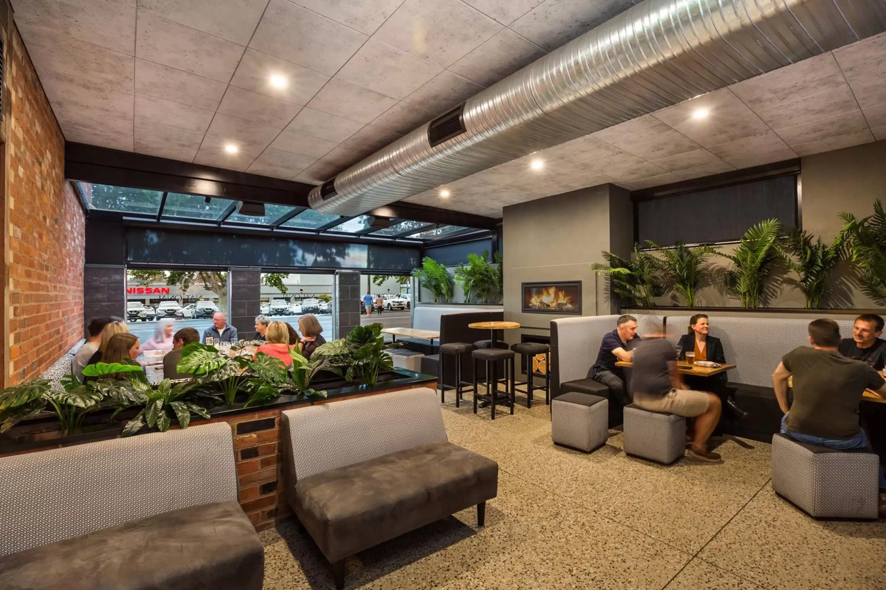 Lounge or bar, Restaurant/Places to Eat in National Hotel Complex Bendigo