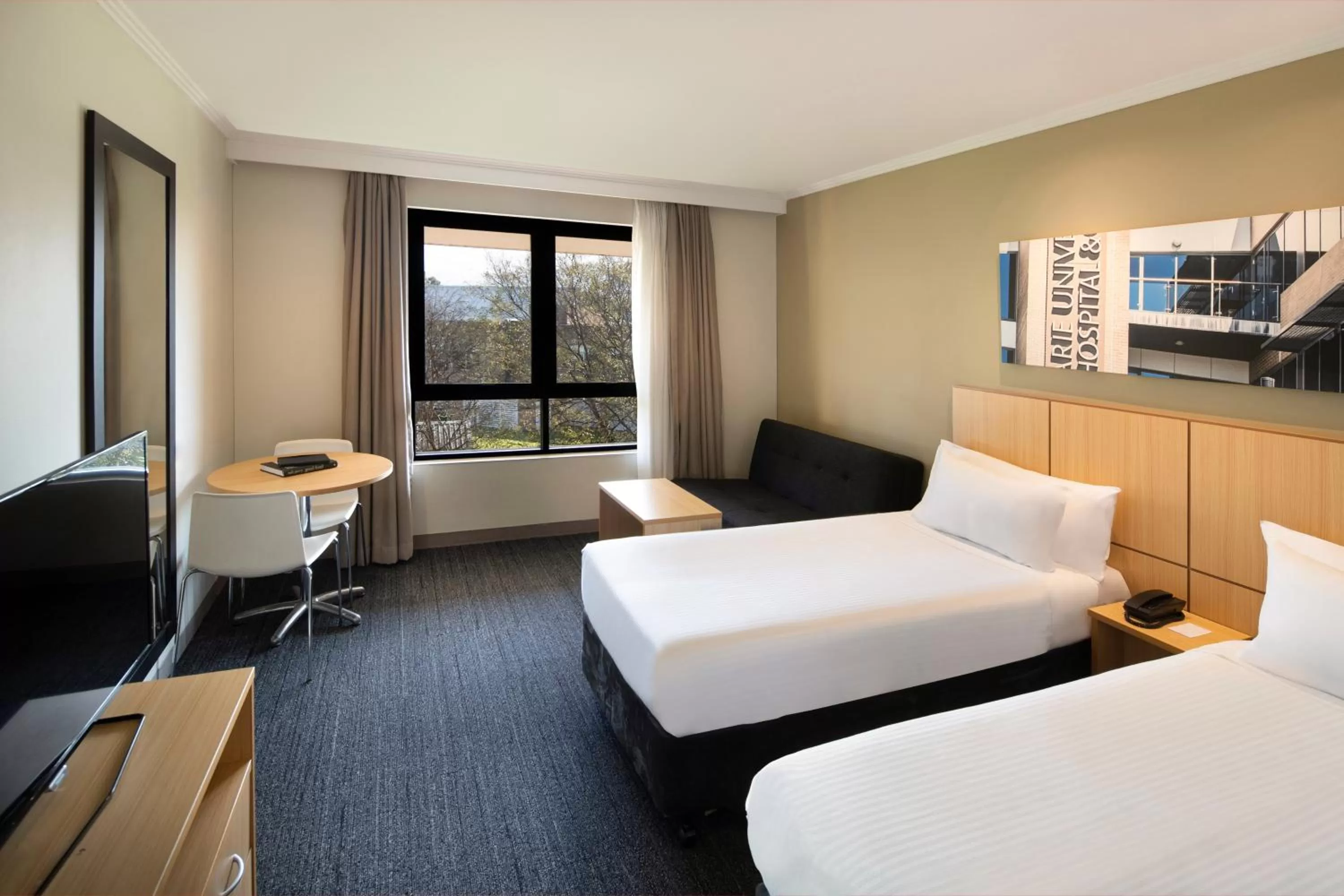 Bed in Mercure Sydney Macquarie Park