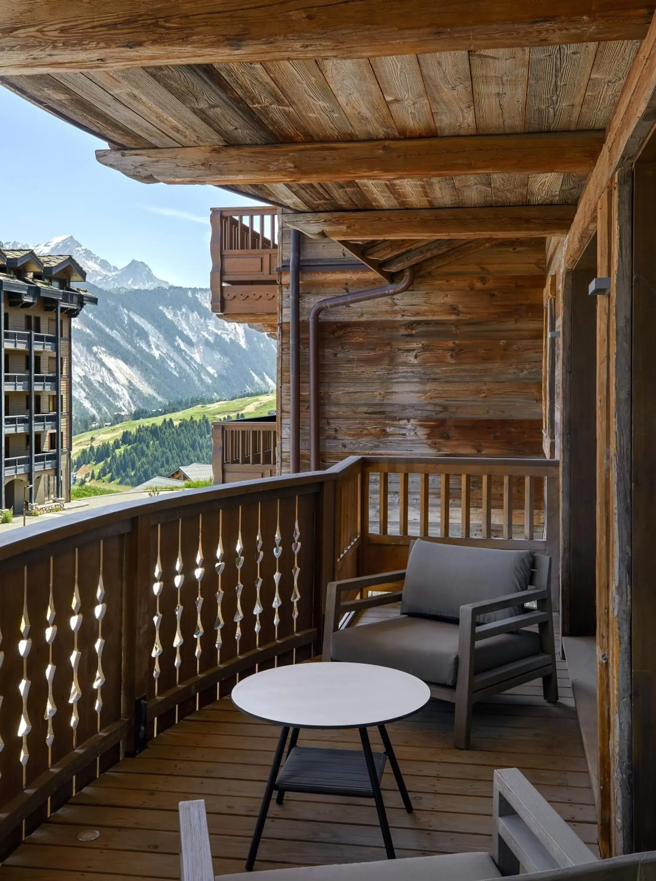 Balcony/Terrace in Six Senses Residences & Spa Courchevel