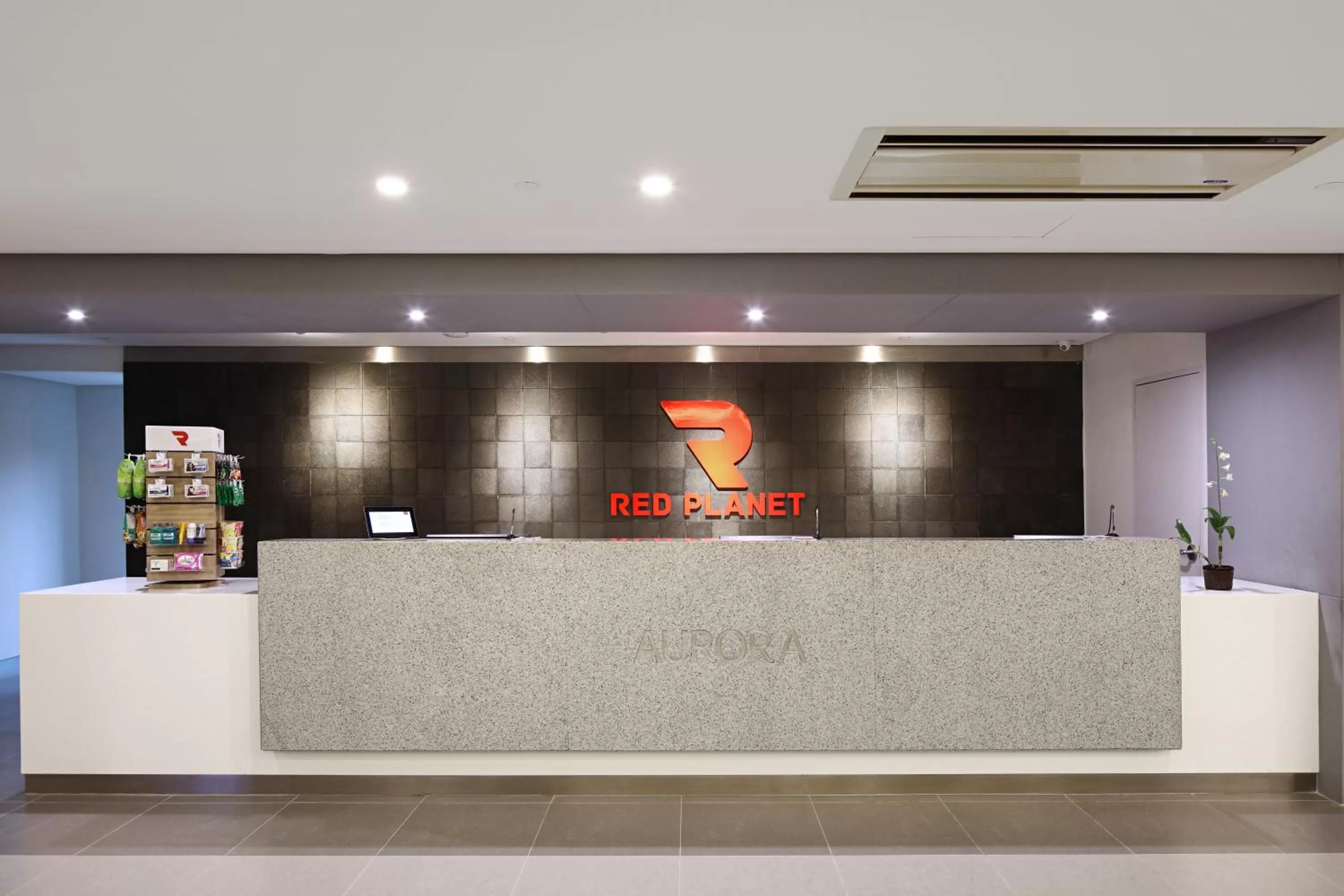 Lobby or reception in Red Planet Cubao Aurora Boulevard