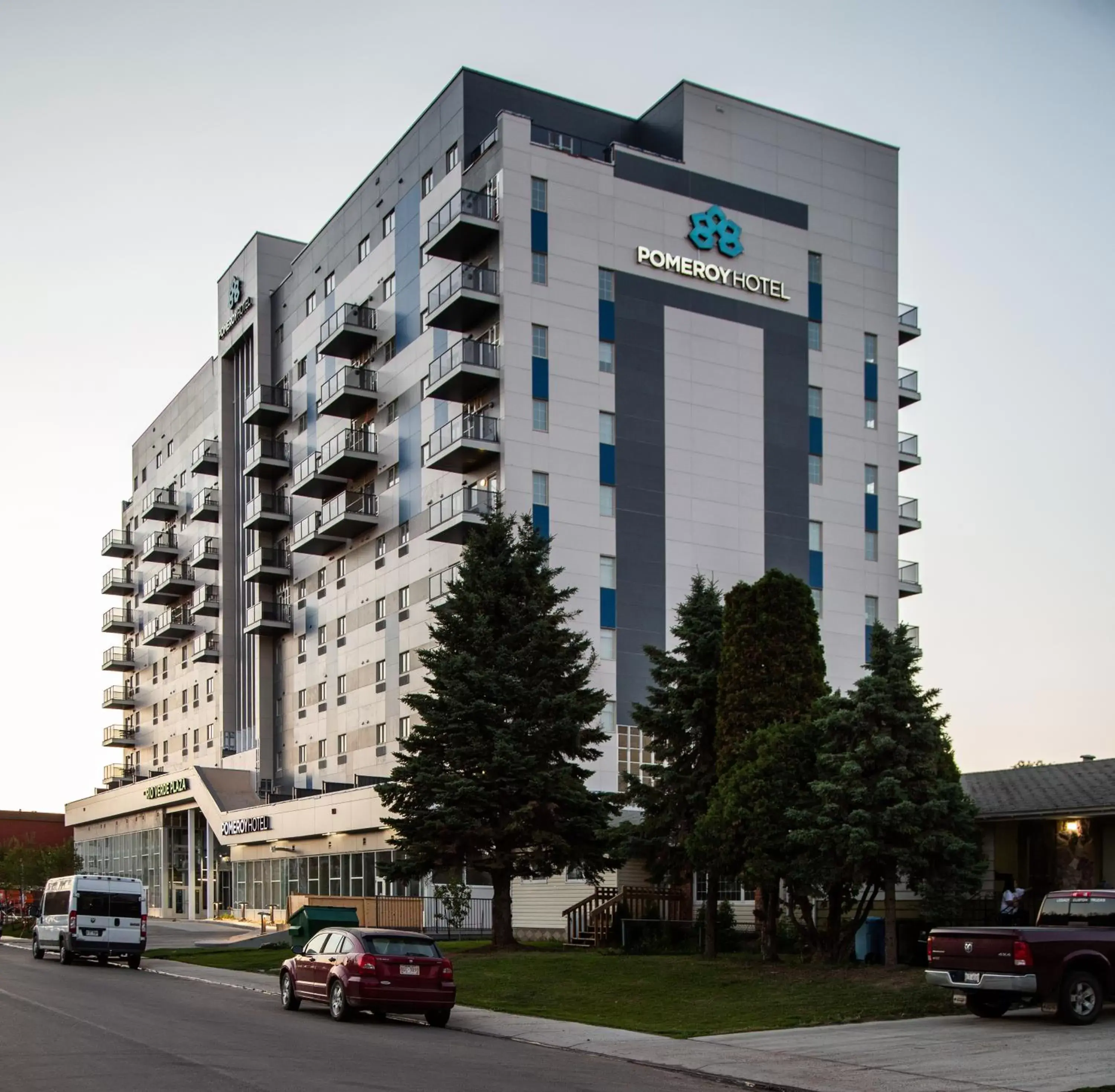 Property building in Pomeroy Hotel Fort McMurray