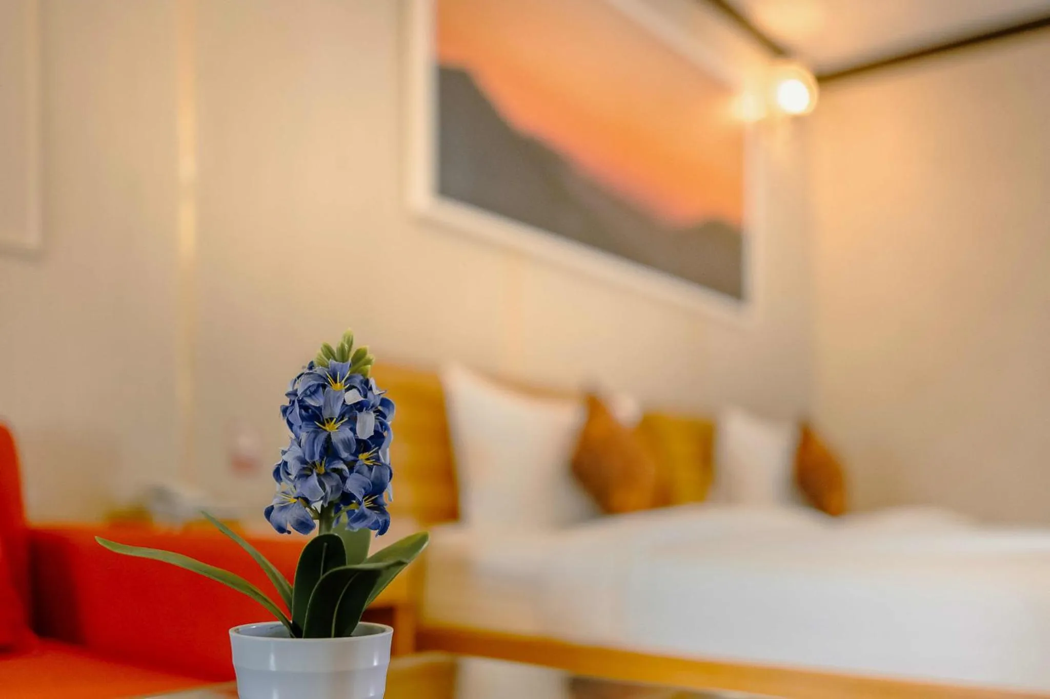 Bed in AU Place Hotel