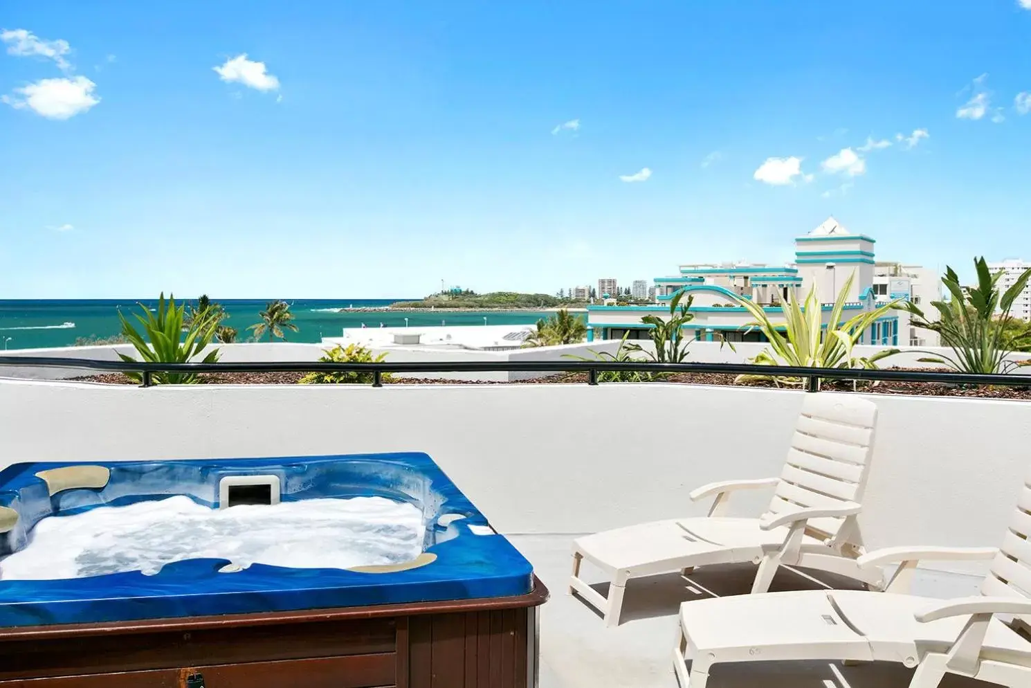 Patio in Caribbean Resort