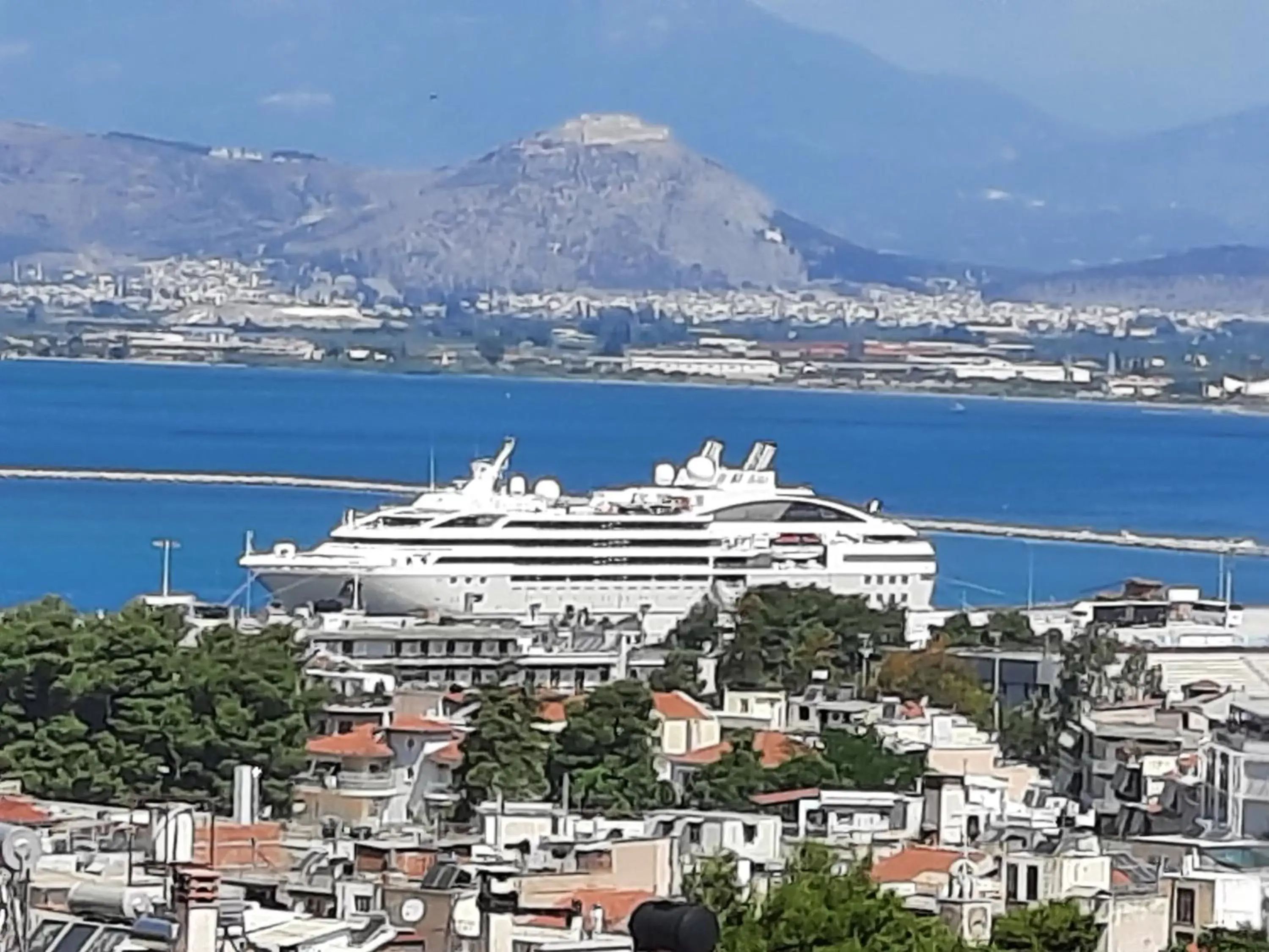 Sea view, Bird's-eye View in Hotel Vasilis