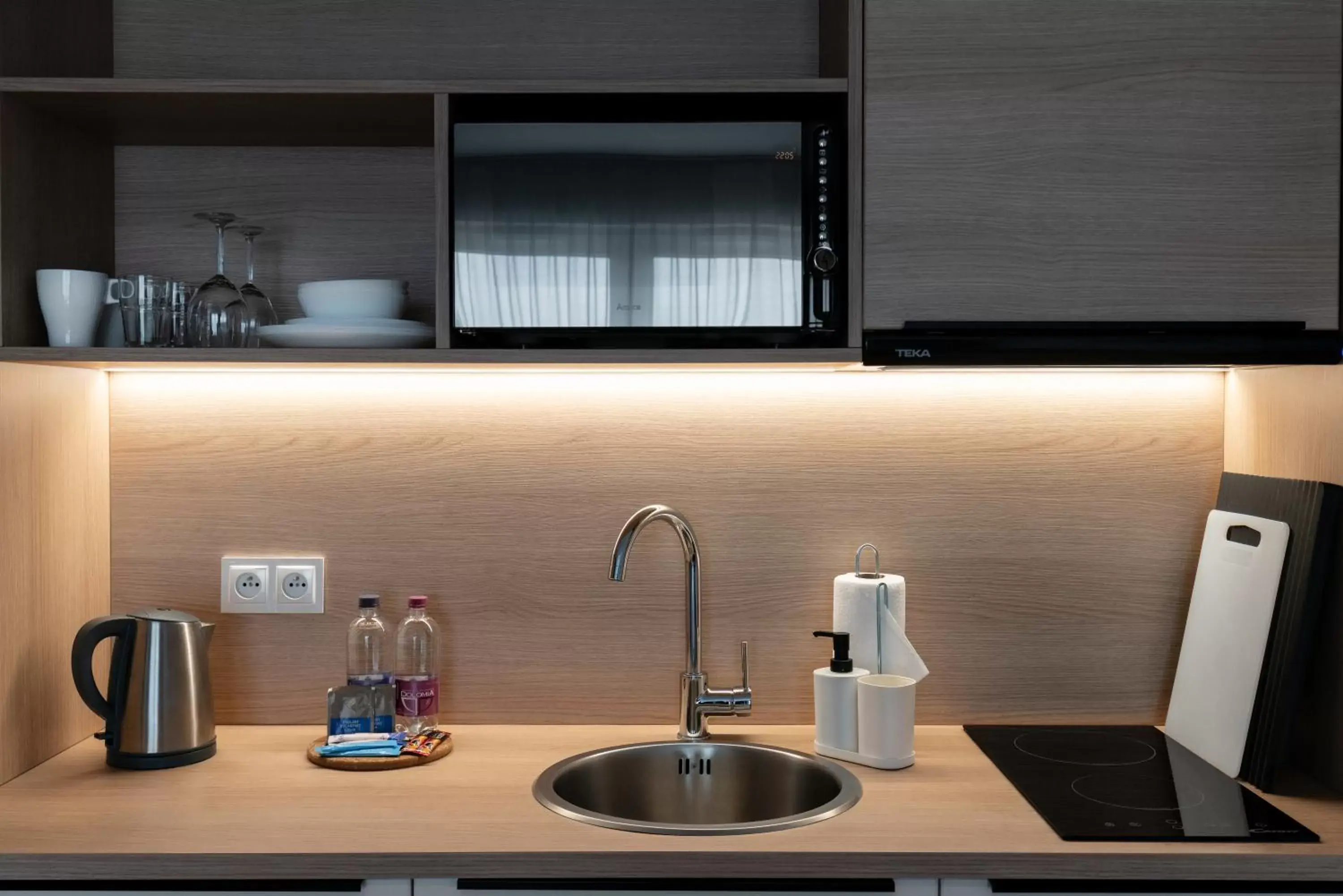 Kitchen or kitchenette, Kitchen/Kitchenette in Hotel Tulip Residences Warsaw Targowa