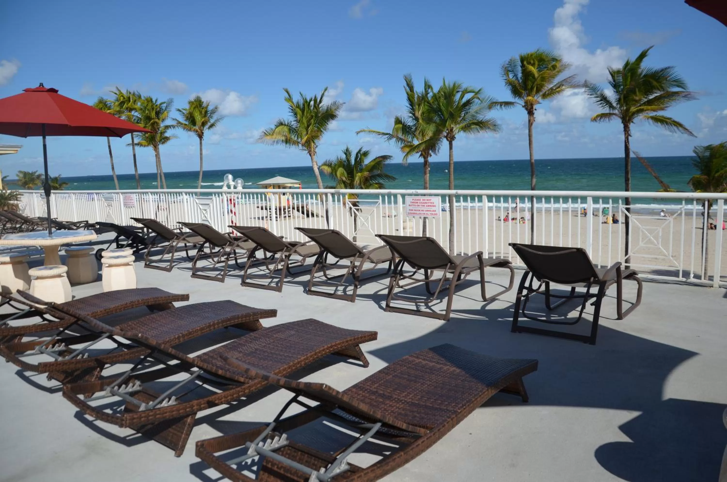 Balcony/Terrace in La Terrace Oceanfront