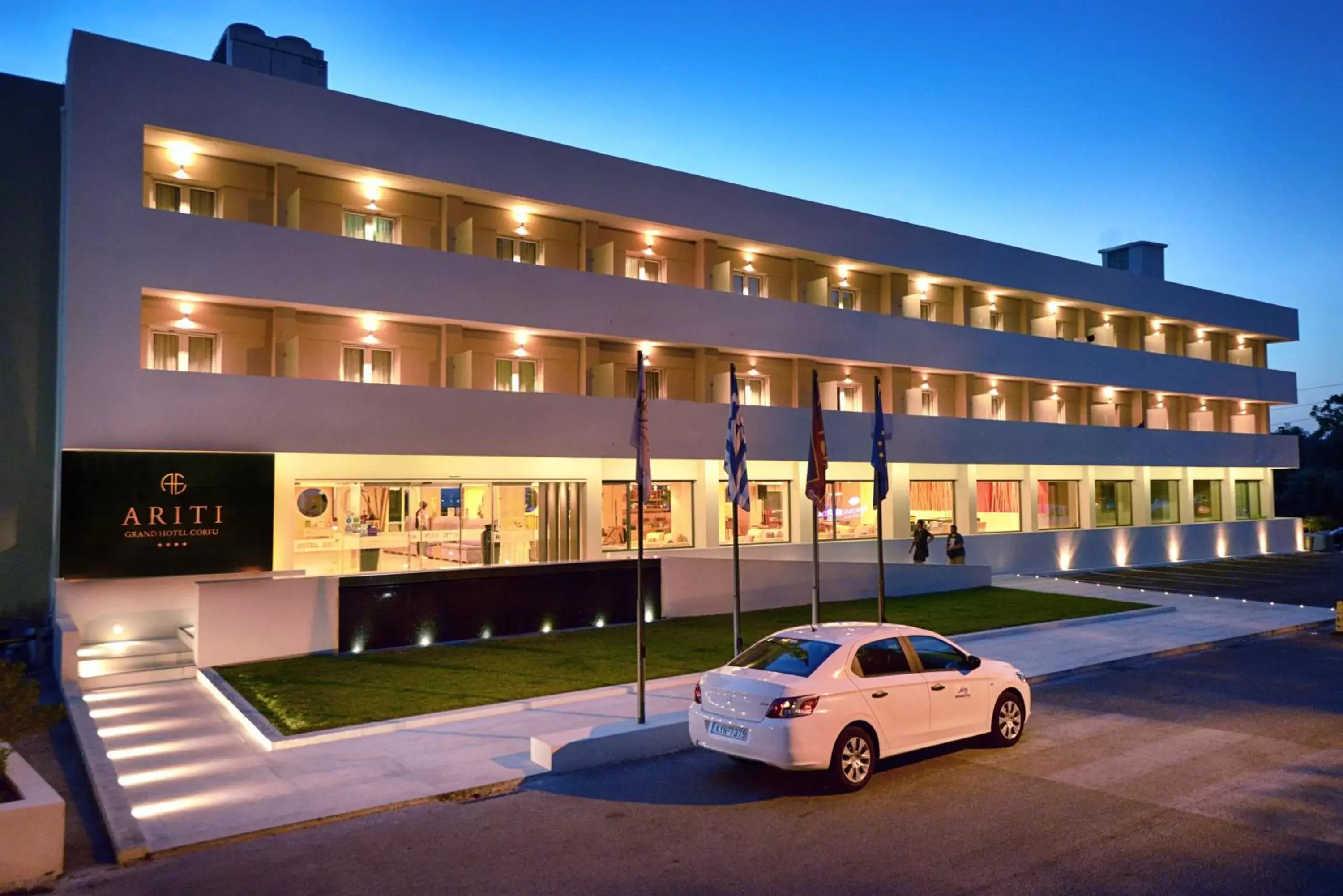 Facade/entrance, Property Building in Ariti Grand Hotel