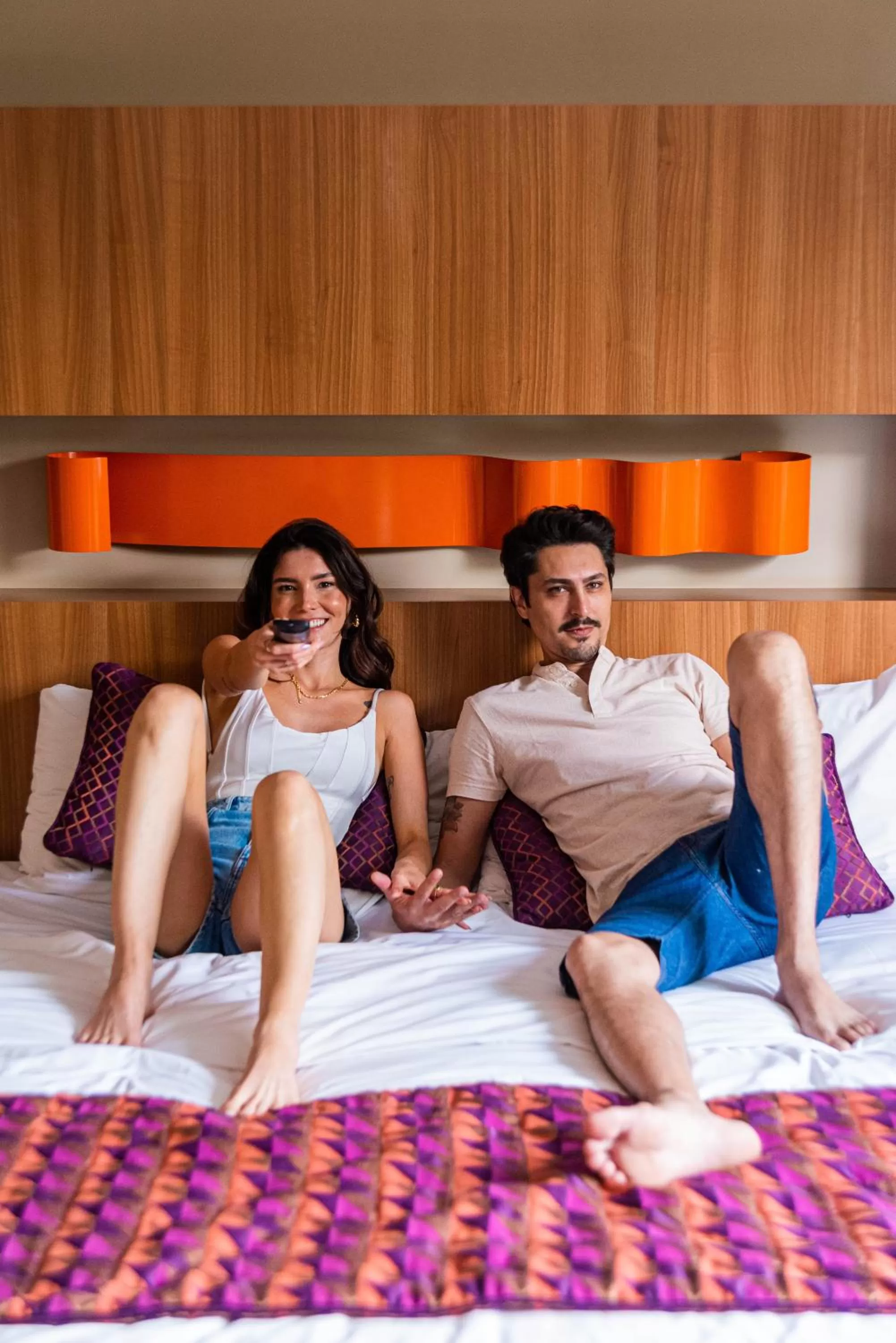 People, Bed in Jade Hotel Brasília