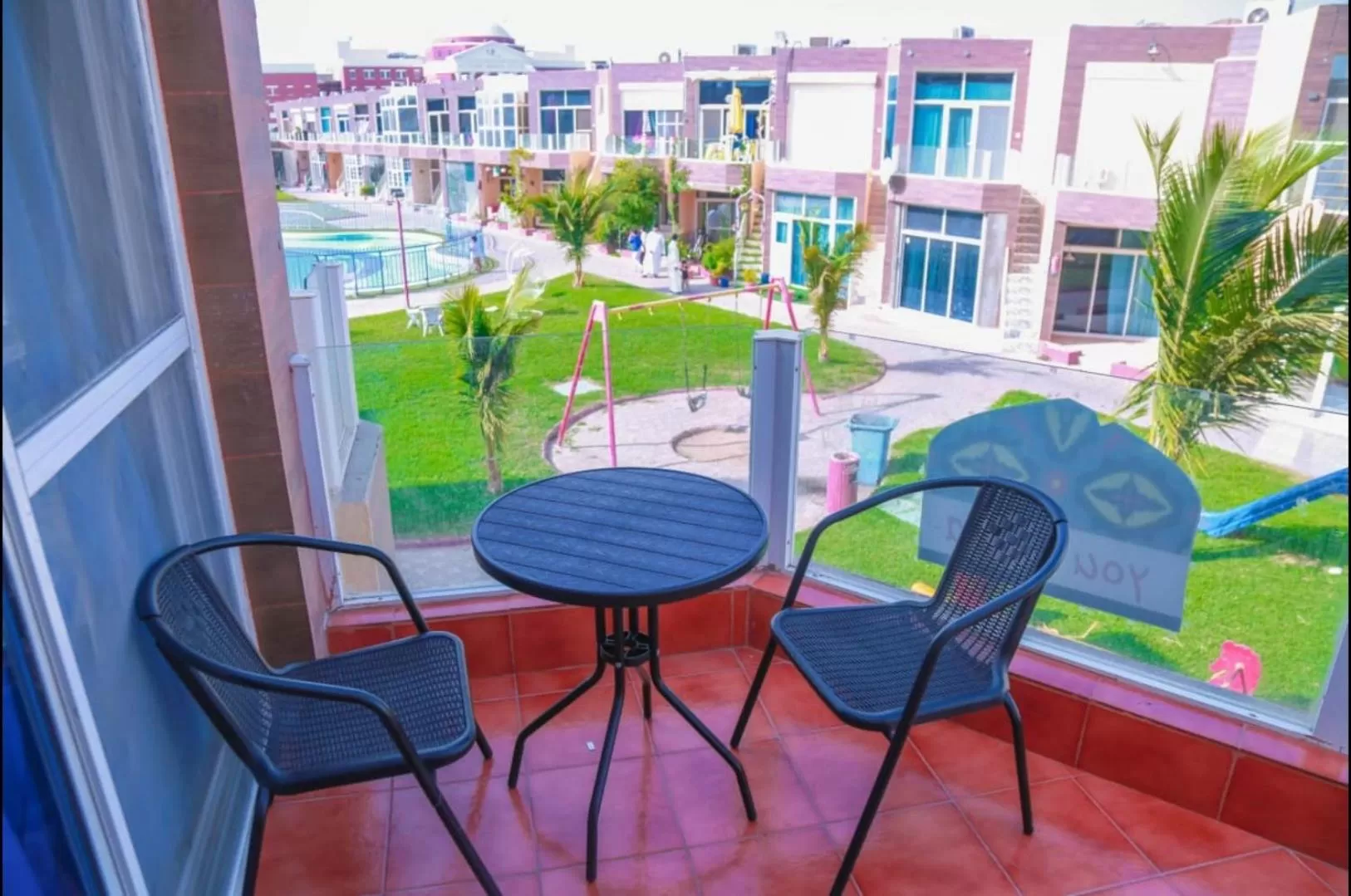 Balcony/Terrace in Happiness Chalet 512