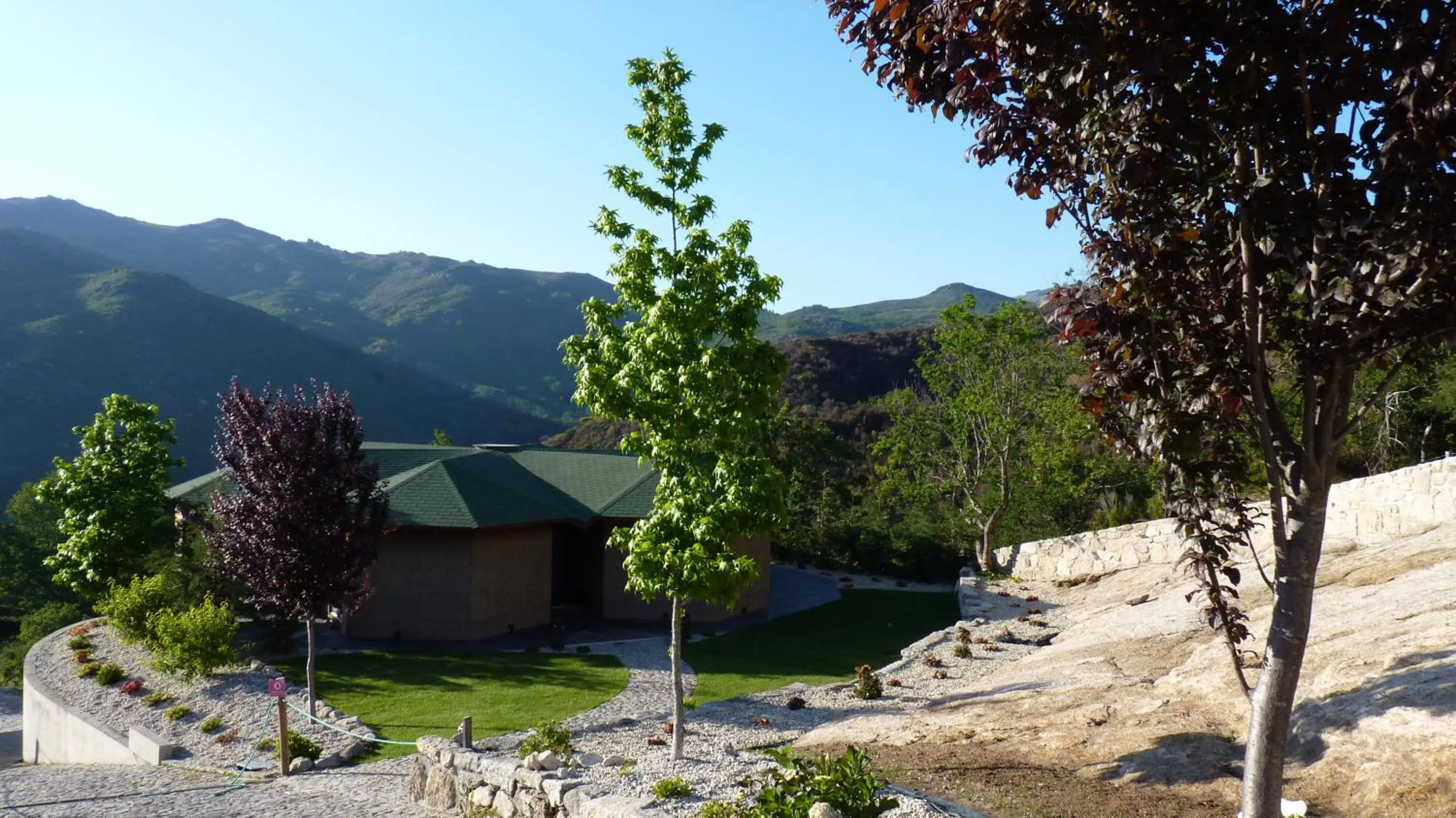 Facade/entrance in Eco-Bungalow