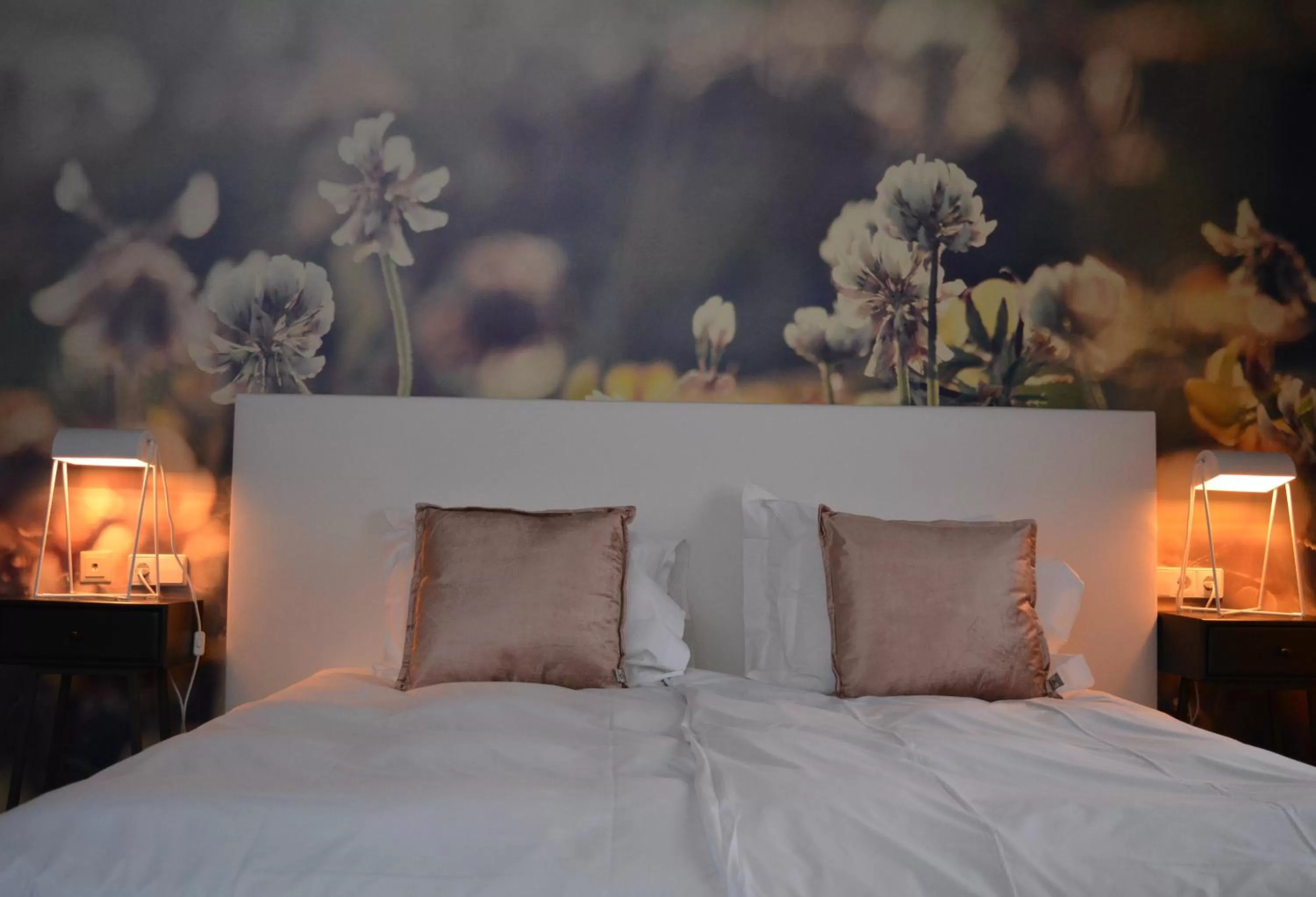 Bed in Hotel Herrloh