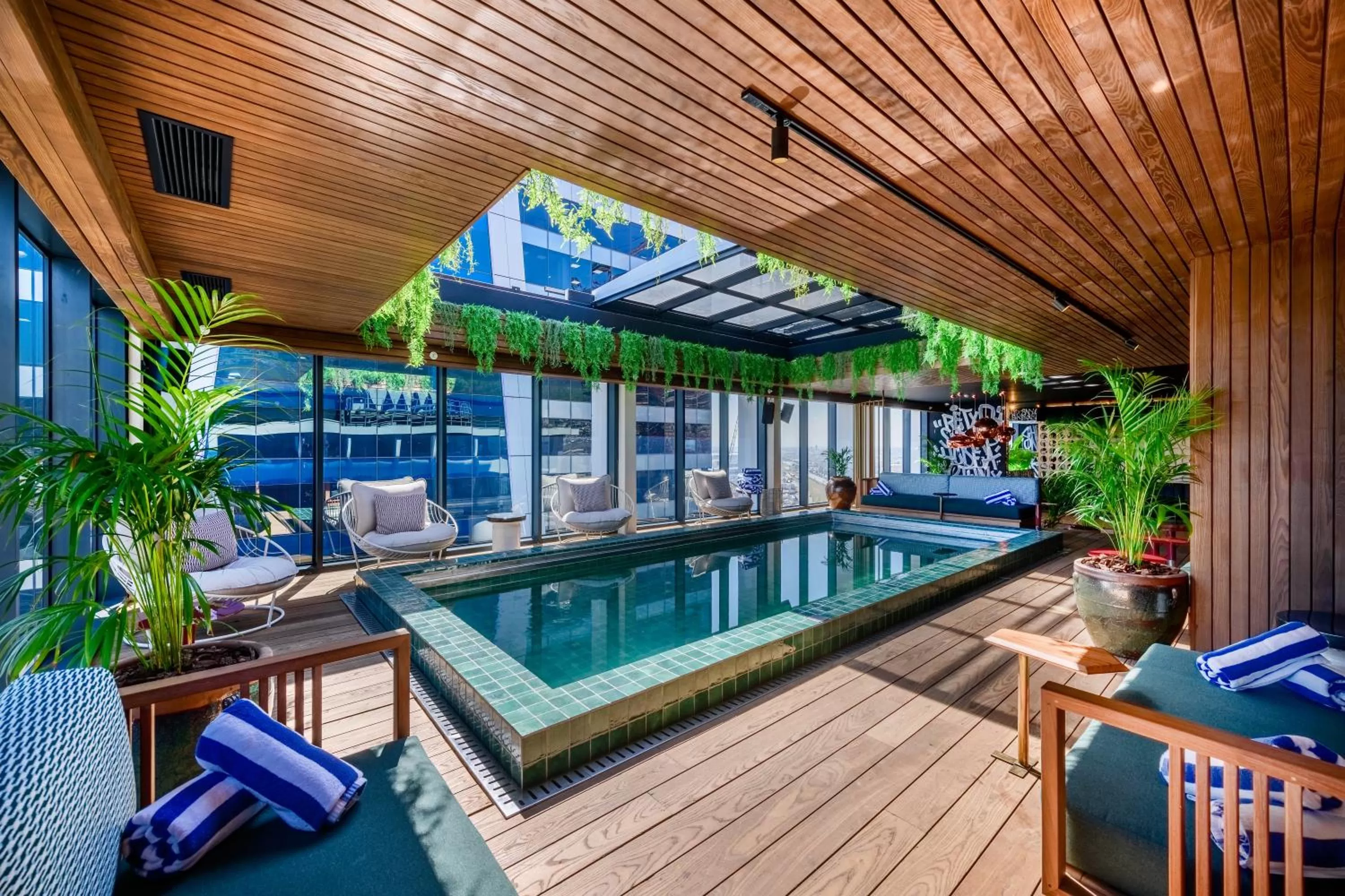 Swimming pool in The Rockefeller Hotel by NEWMARK