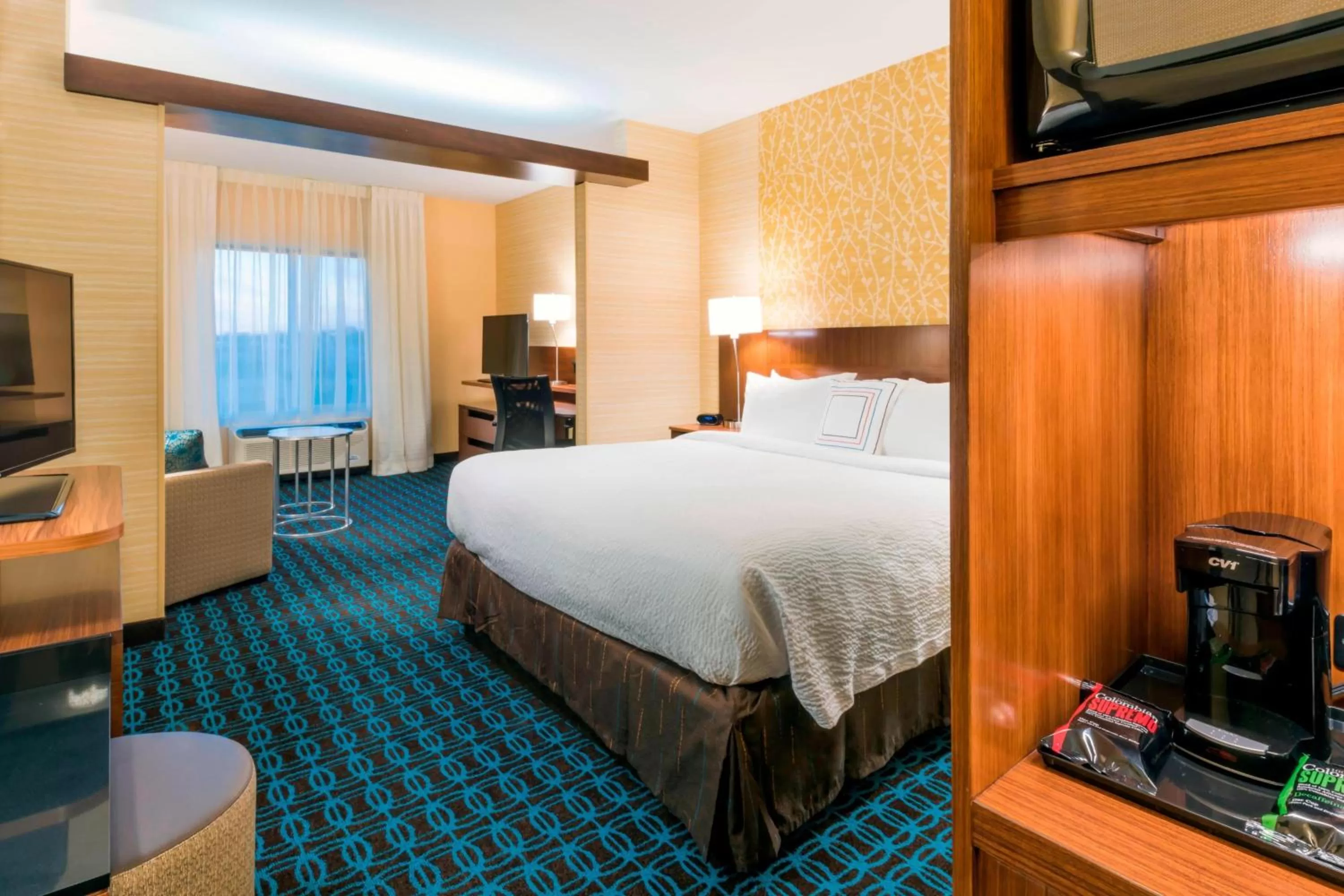 Photo of the whole room, Bed in Fairfield Inn & Suites by Marriott Moses Lake