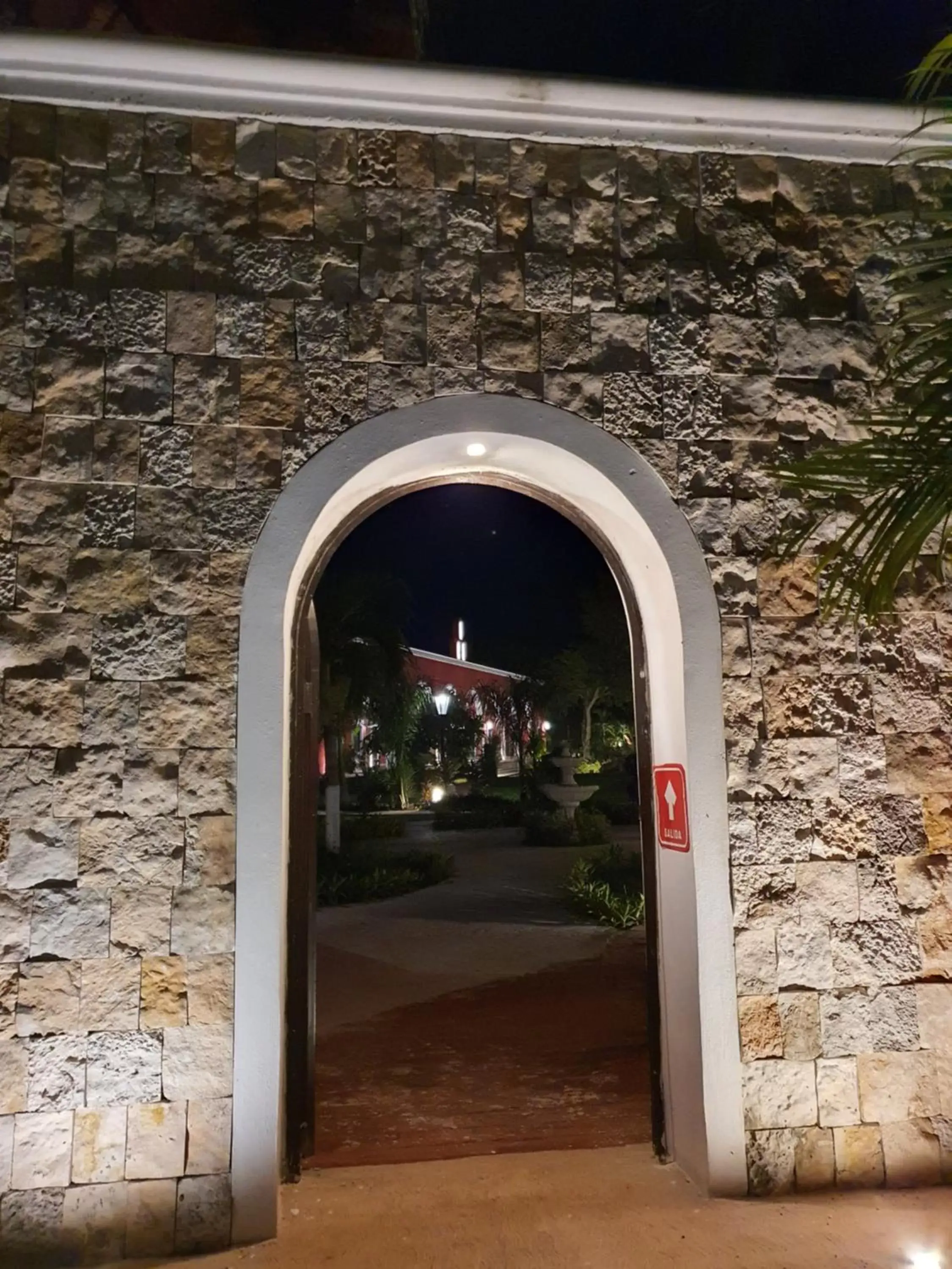 Facade/entrance in Hacienda María Elena Yucatán
