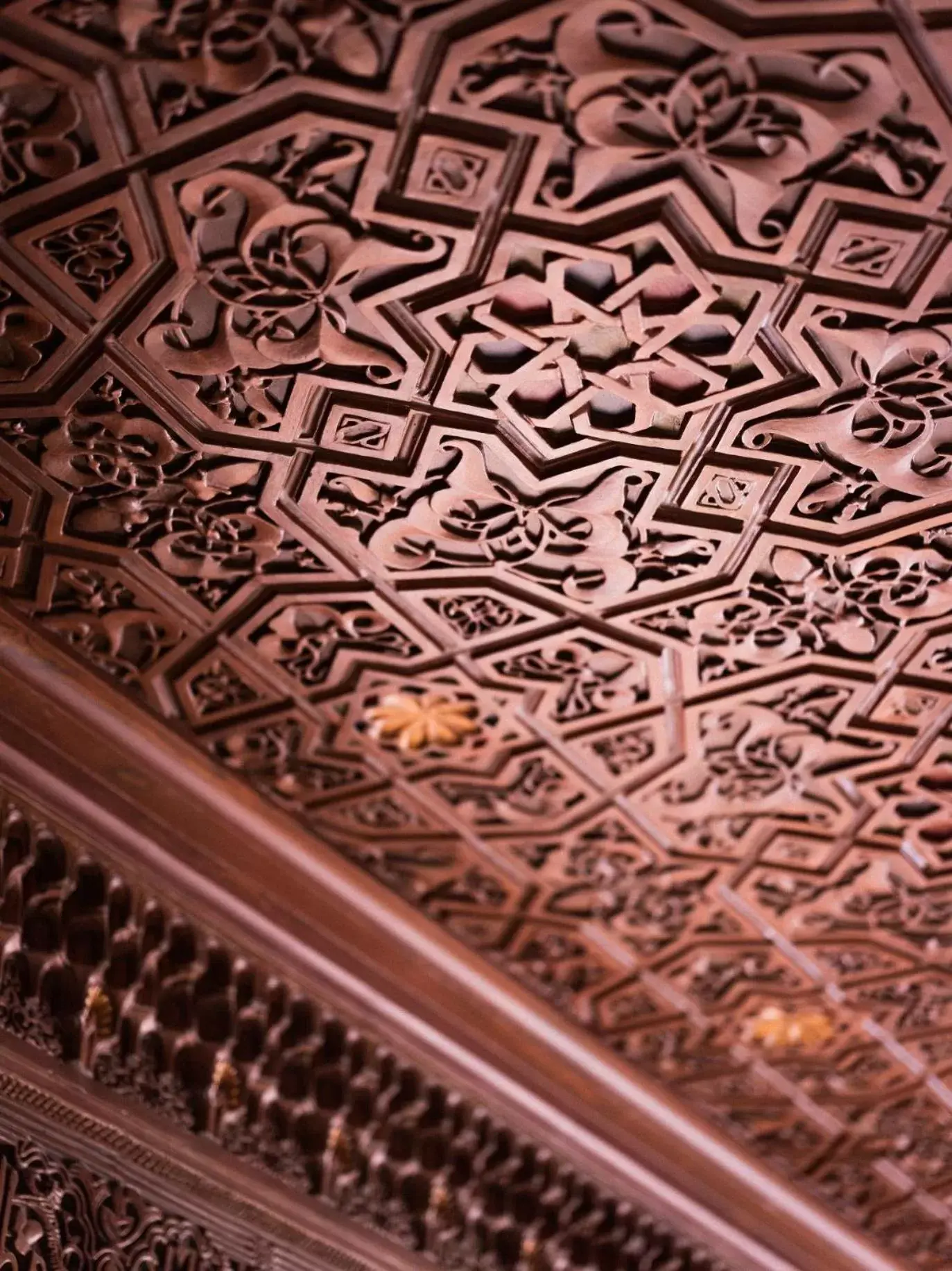 Decorative detail in Alhambra Palace Hotel