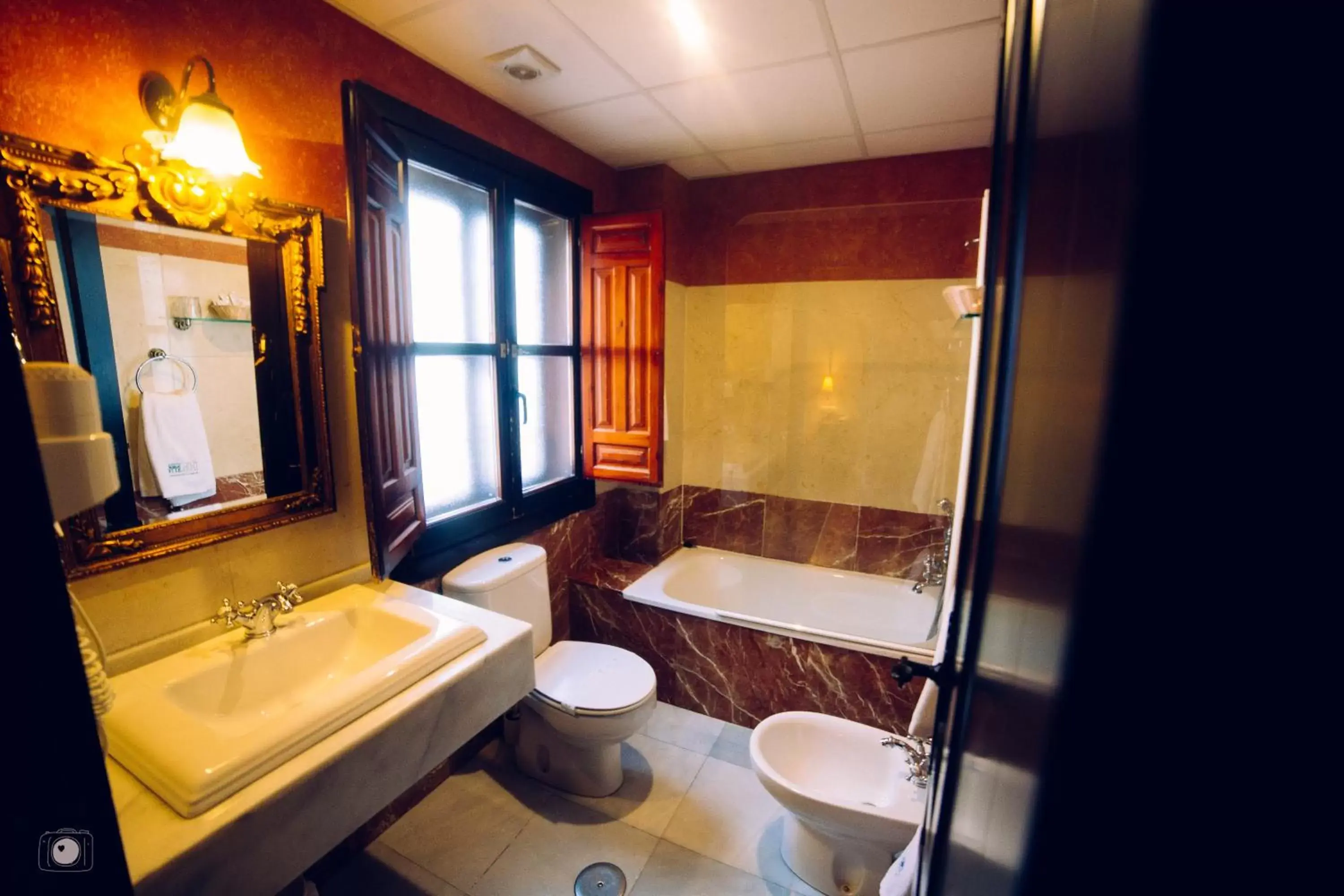 Bathroom in Hotel Posada de Vallina by MiRa