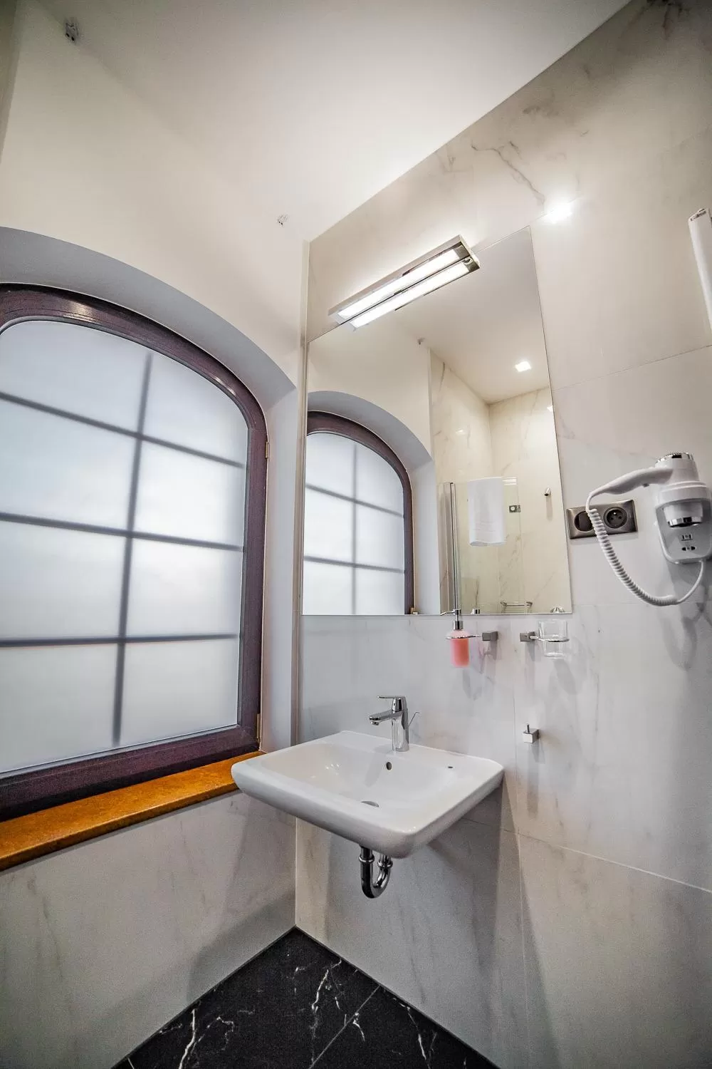 Bathroom in Hotel Wodnik