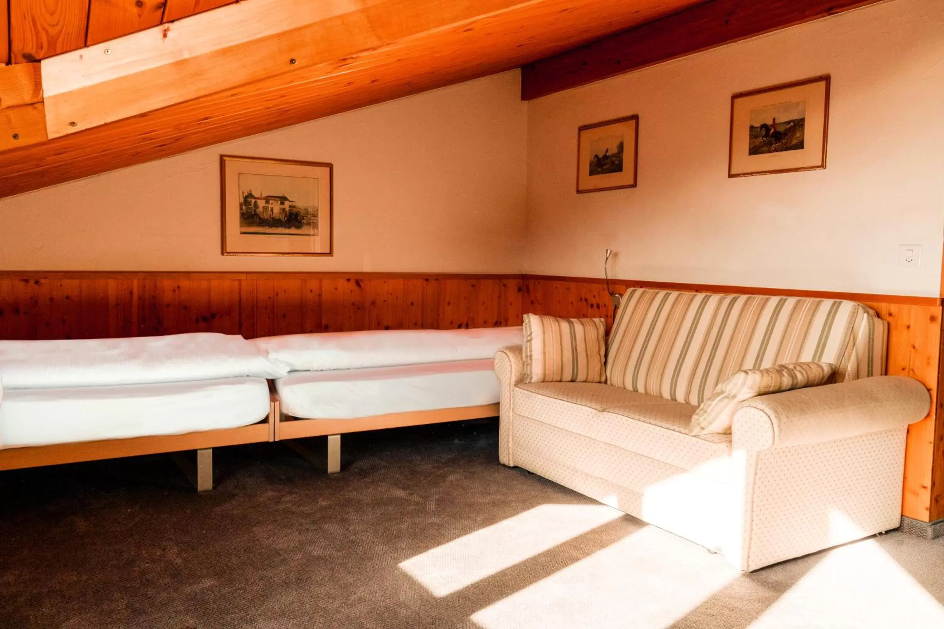 Living room, Seating Area in Hillsite Hotel Restaurant Flims