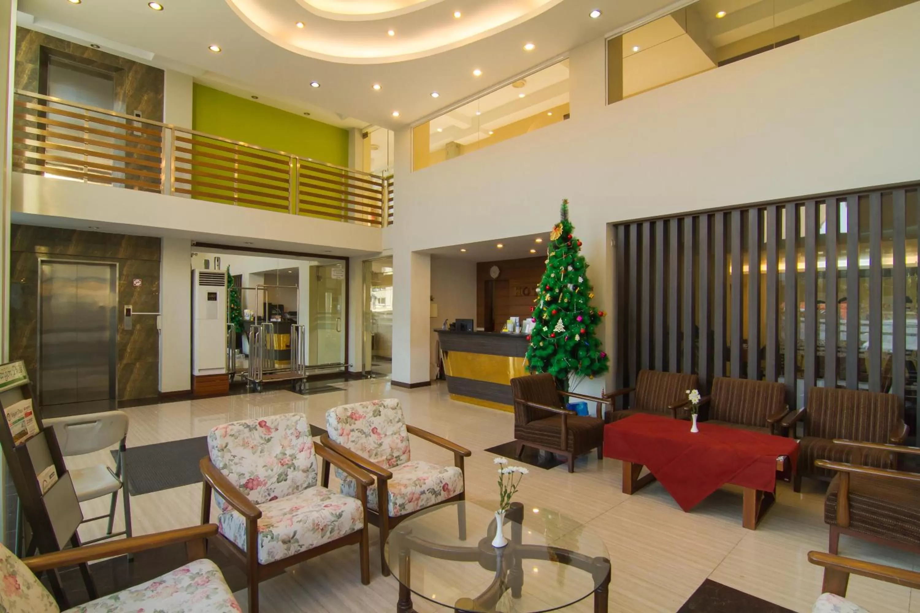 Lobby or reception in Hotel Yankin