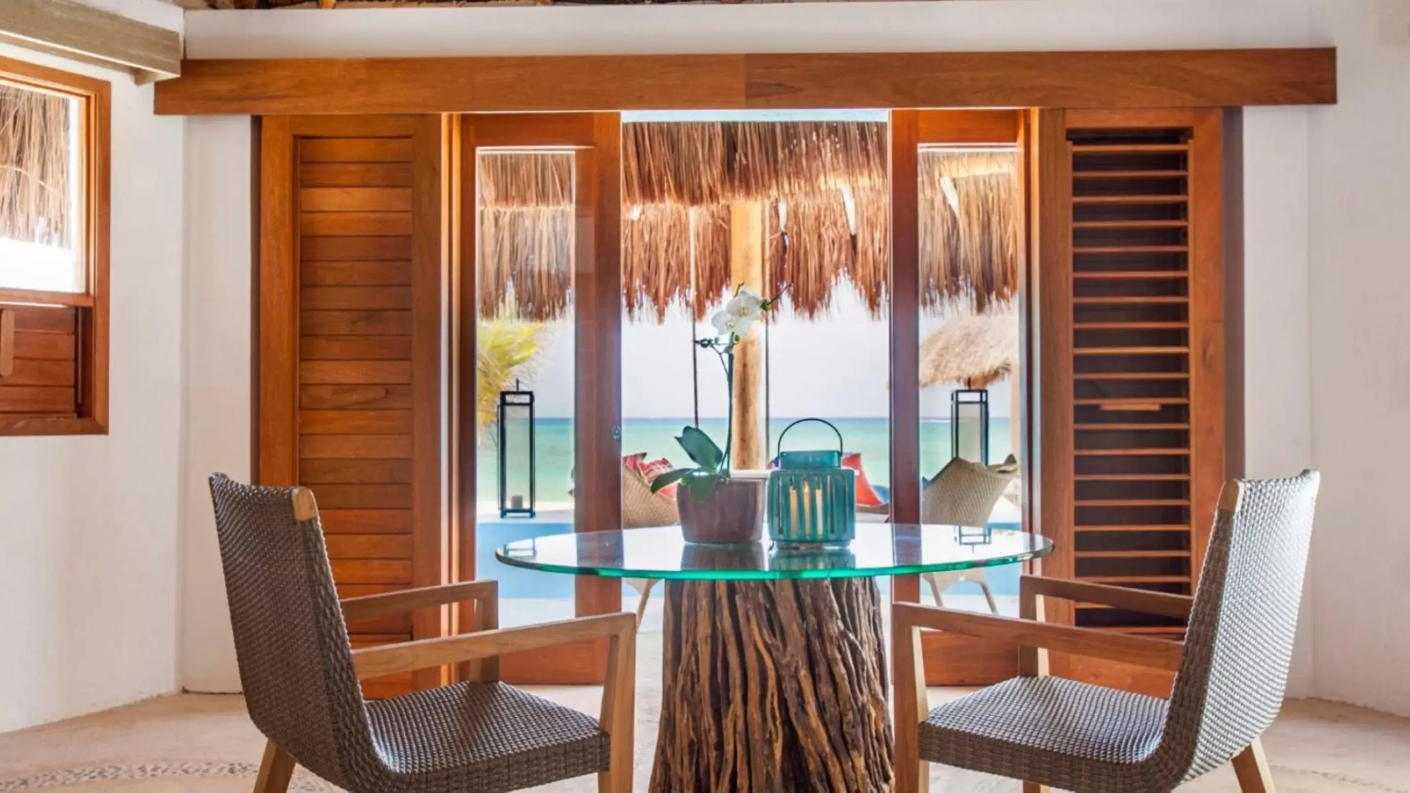 Dining area in Mahekal Beach Front Resort & Spa