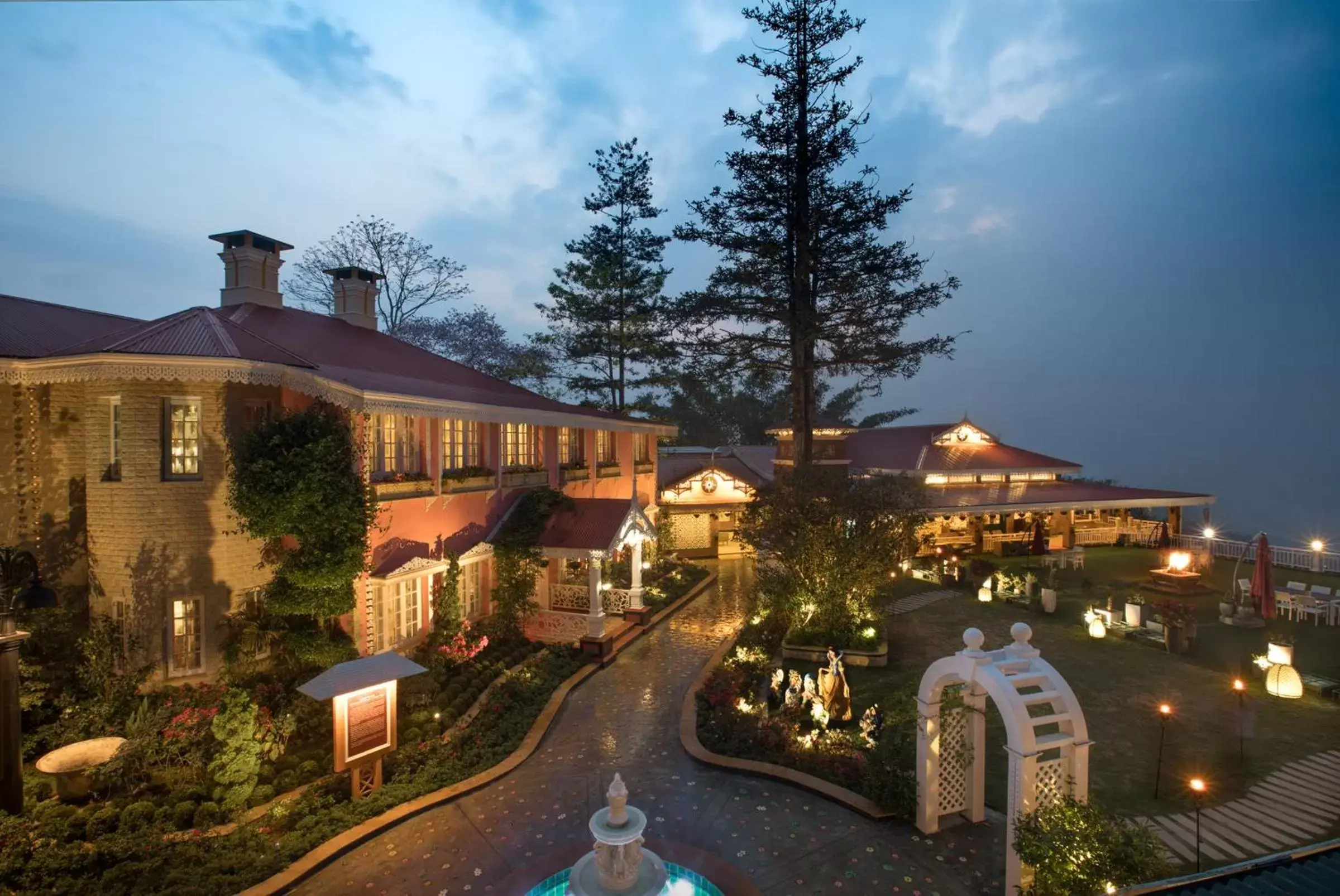 Evening entertainment, Pool View in MAYFAIR Himalayan Spa Resort