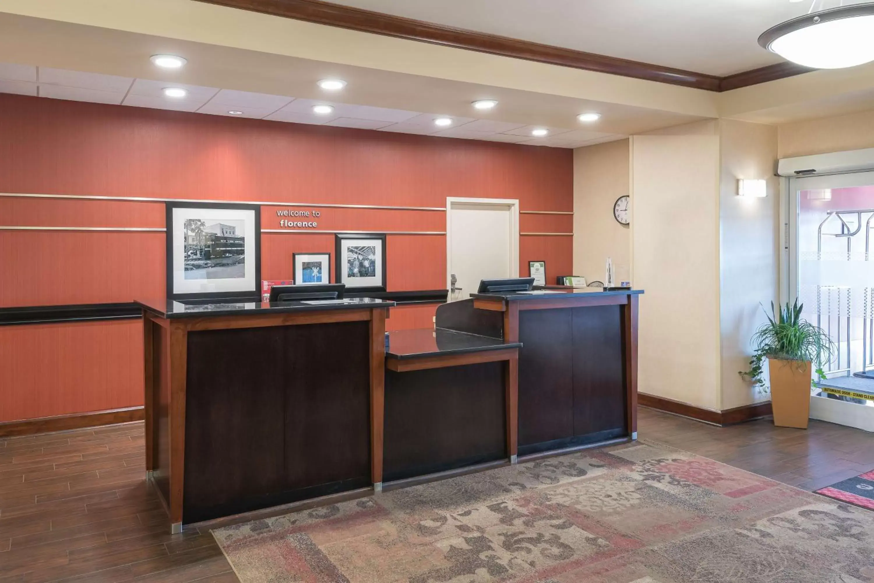 Lobby or reception in Hampton Inn & Suites Florence-North-I-95 Lobby or reception in Hampton Inn & Suites Florence-North-I-95