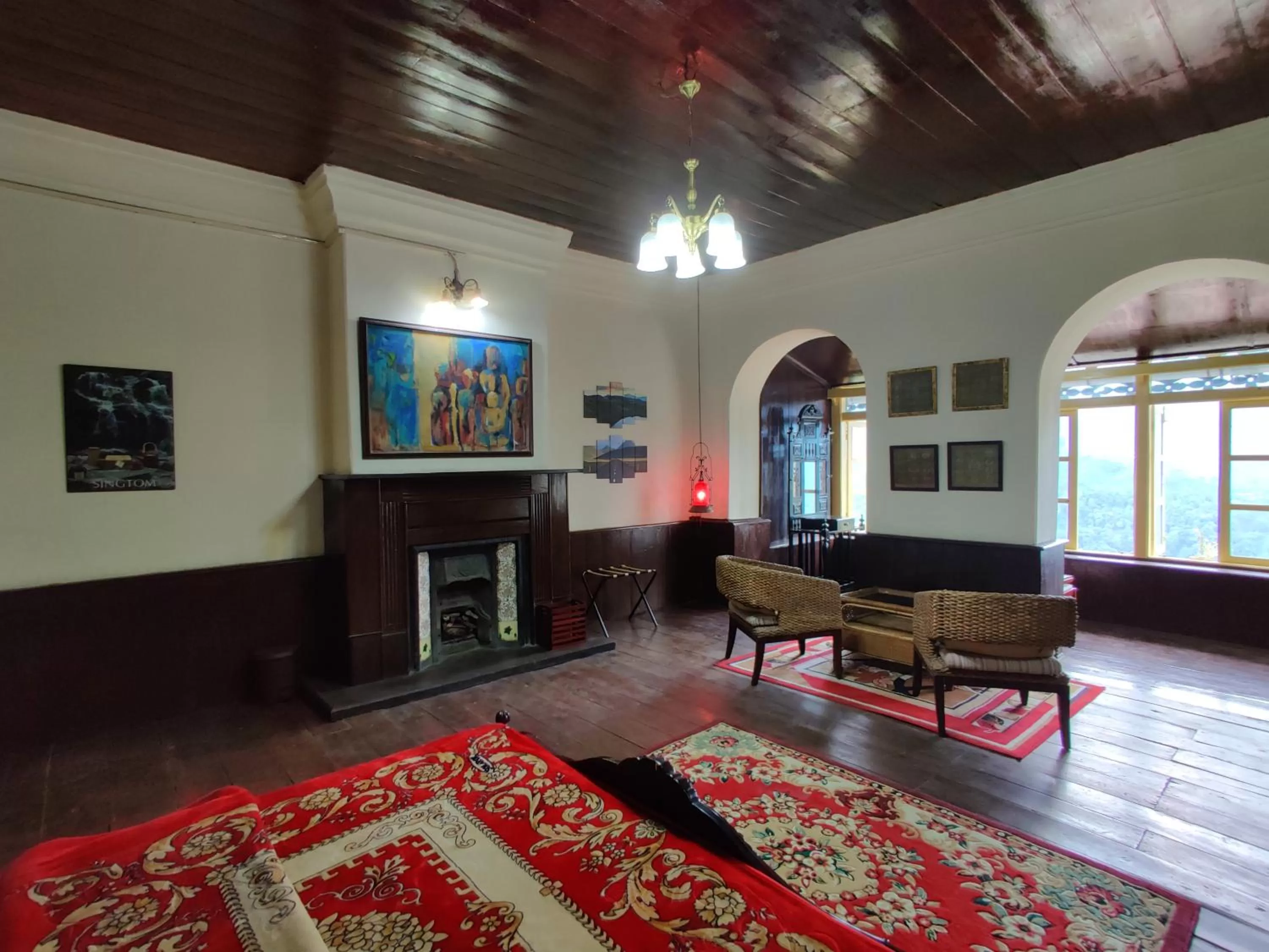 Seating Area in Singtom Tea Resort