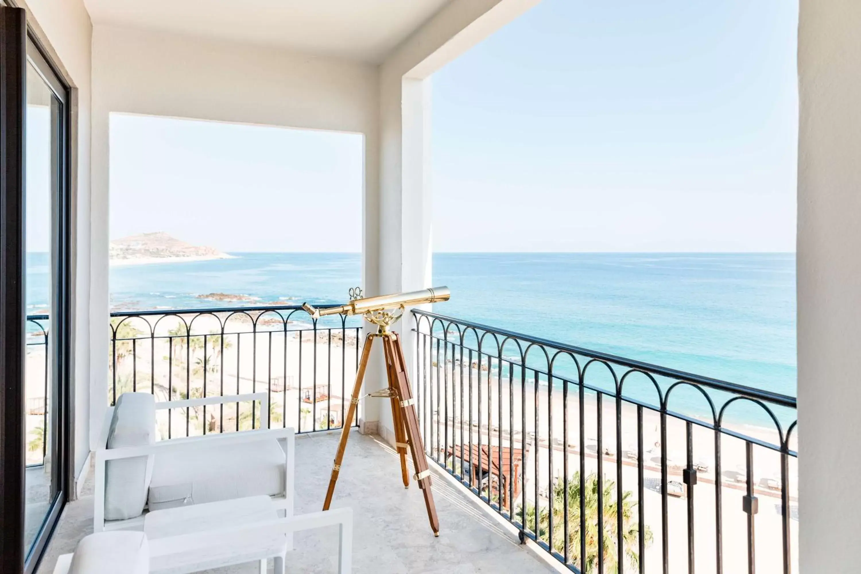 Patio, Sea View in Hilton Los Cabos