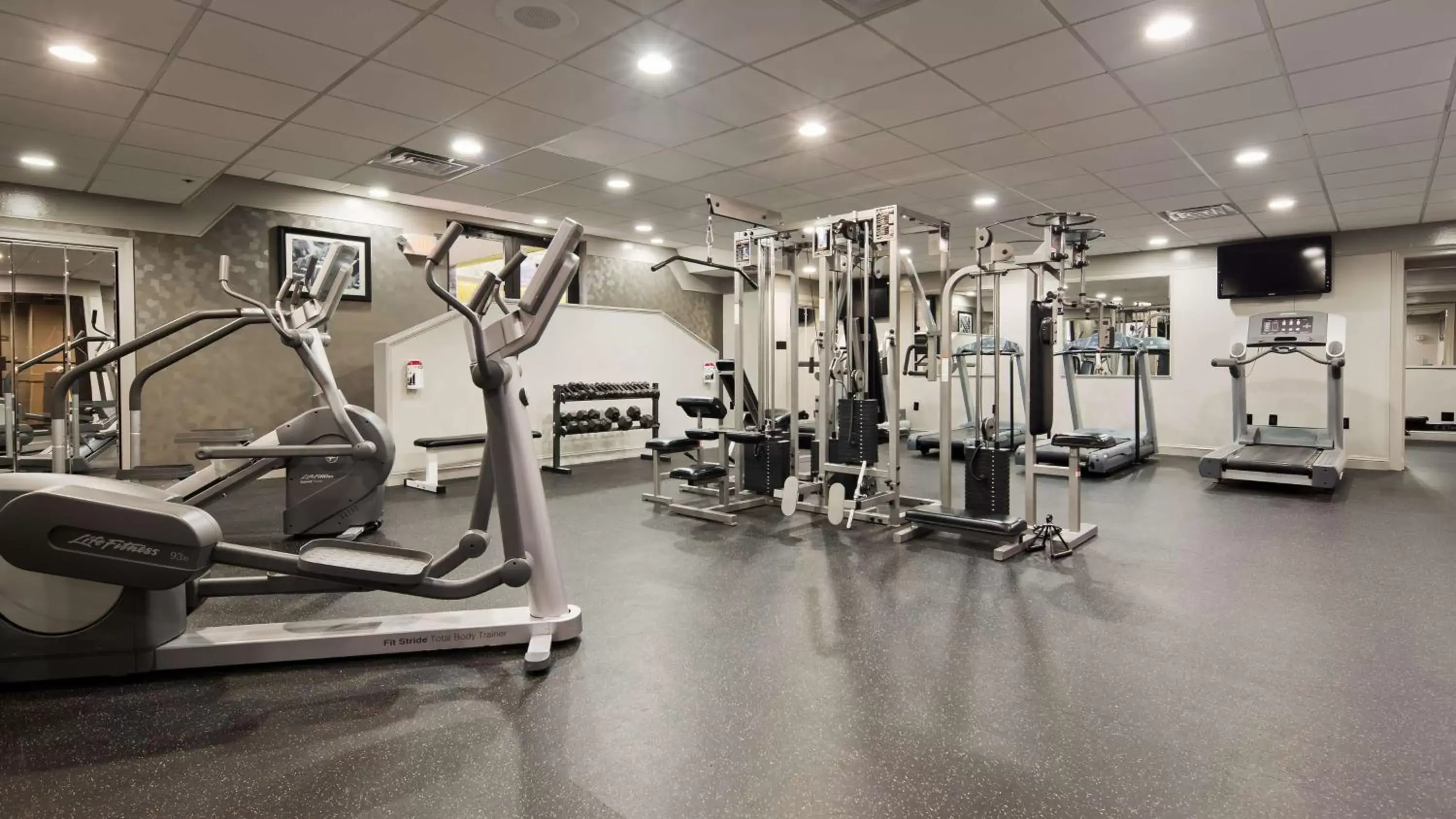 Fitness centre/facilities, Fitness Center/Facilities in Best Western Plus Concordville Hotel
