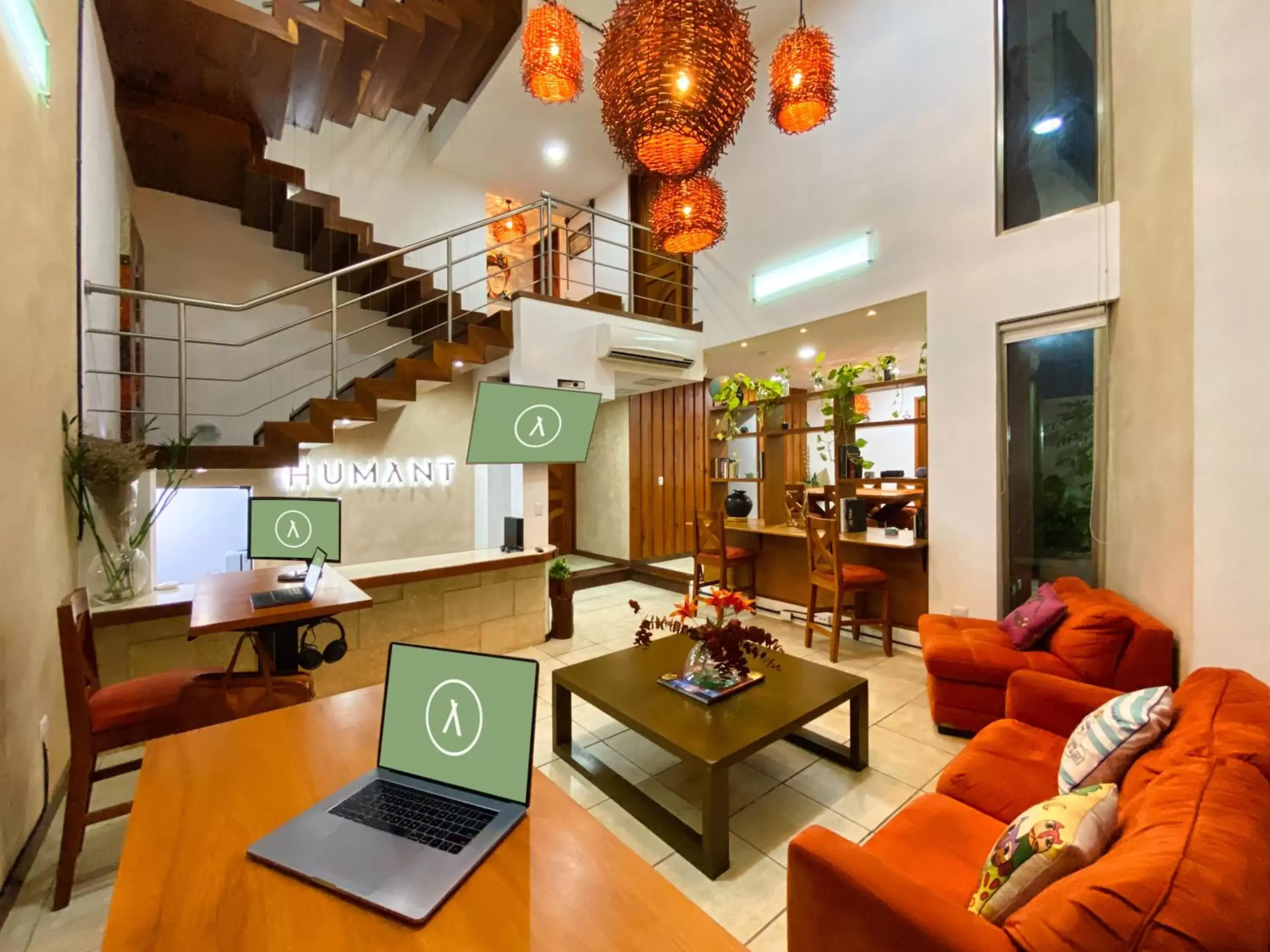 TV and multimedia, Lobby/Reception in Humant - Coliving & Coworking Spaces