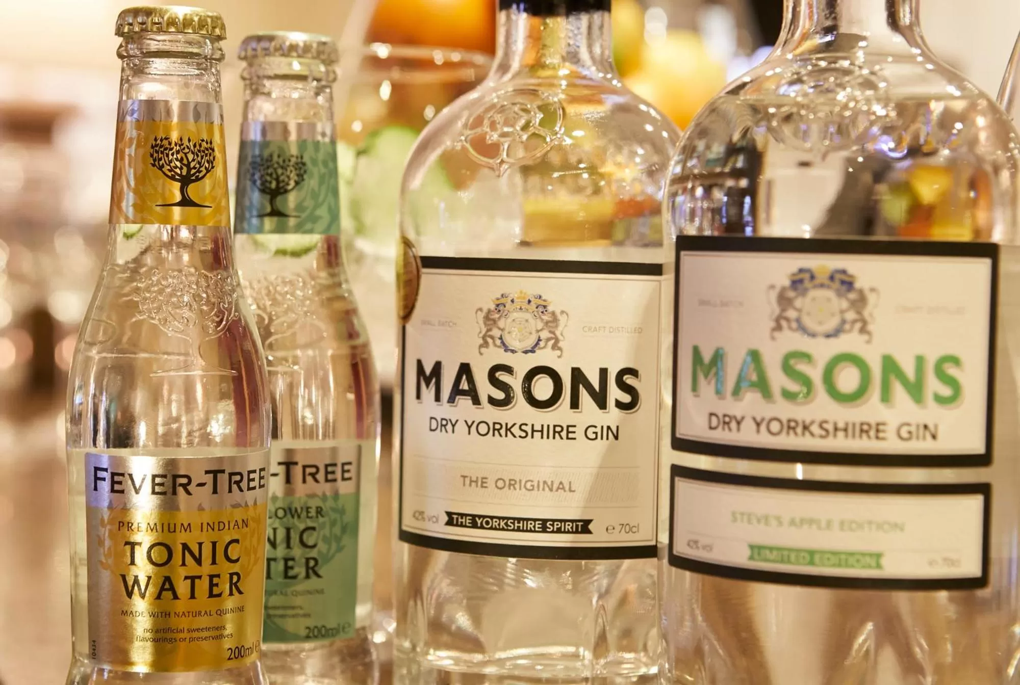 Alcoholic drinks in Palm Court Hotel