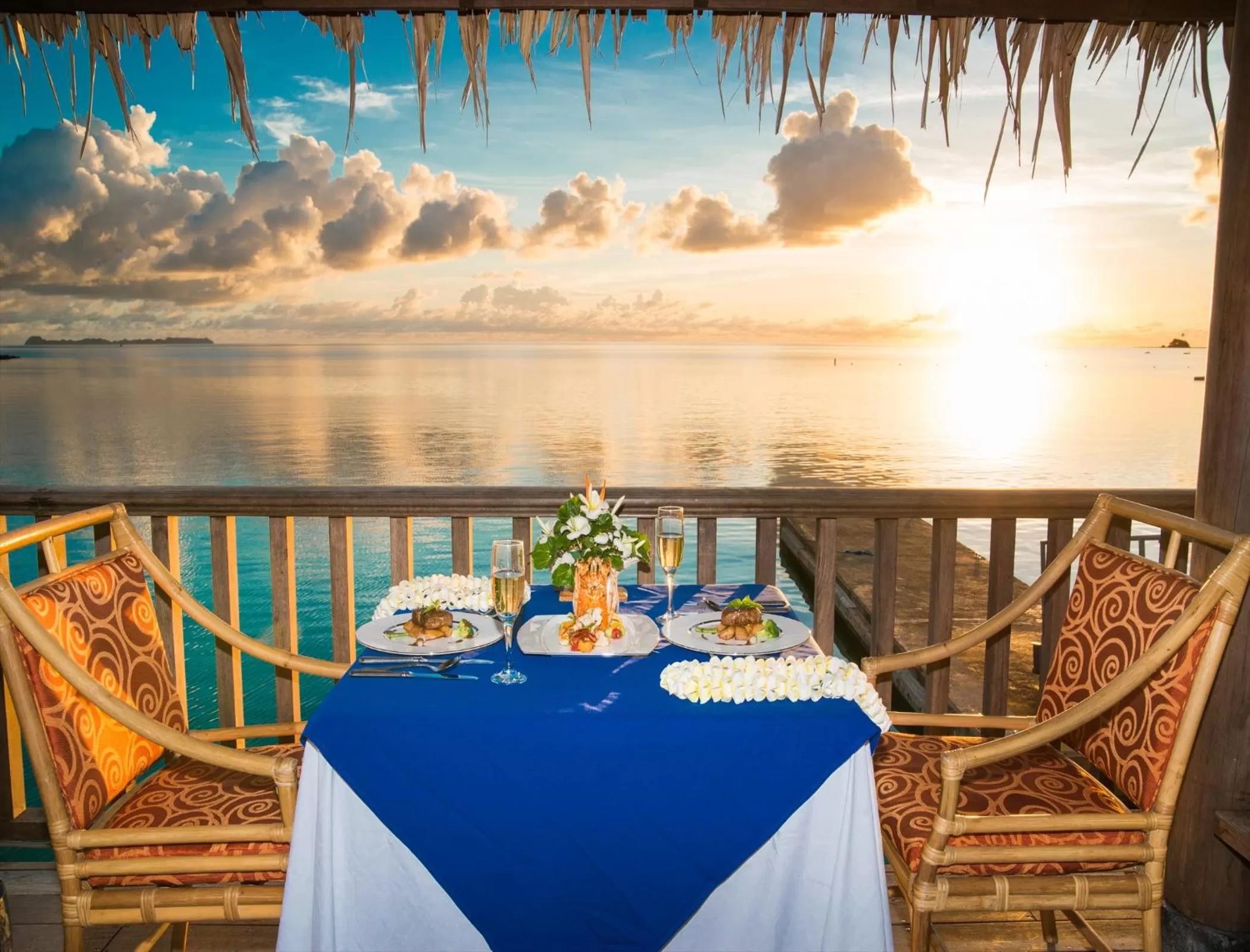 Food and drinks in Palau Pacific Resort & The Pristine Villas and Bungalows