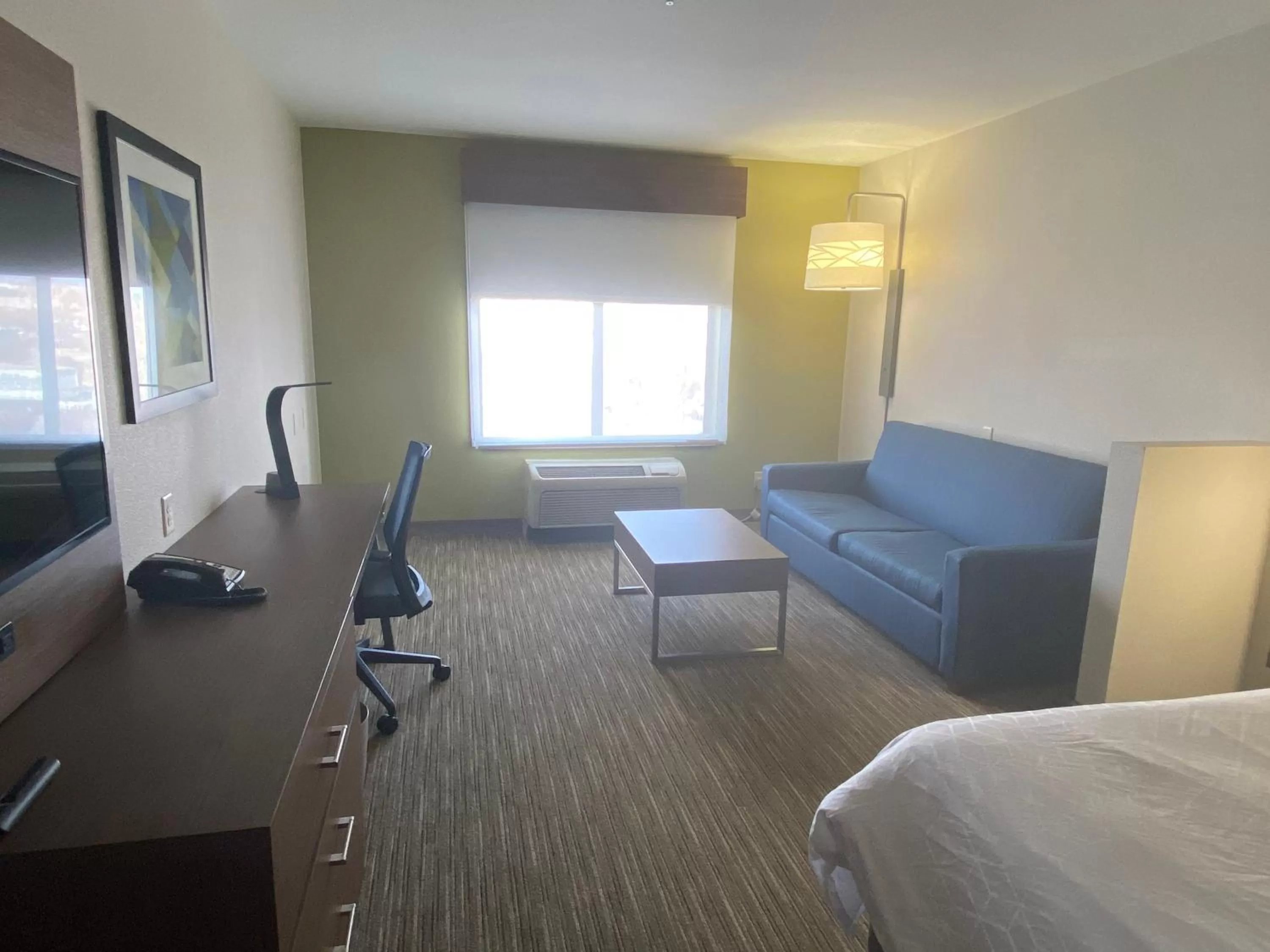 Living room, Bed in Holiday Inn Express & Suites Albuquerque Historic Old Town by IHG