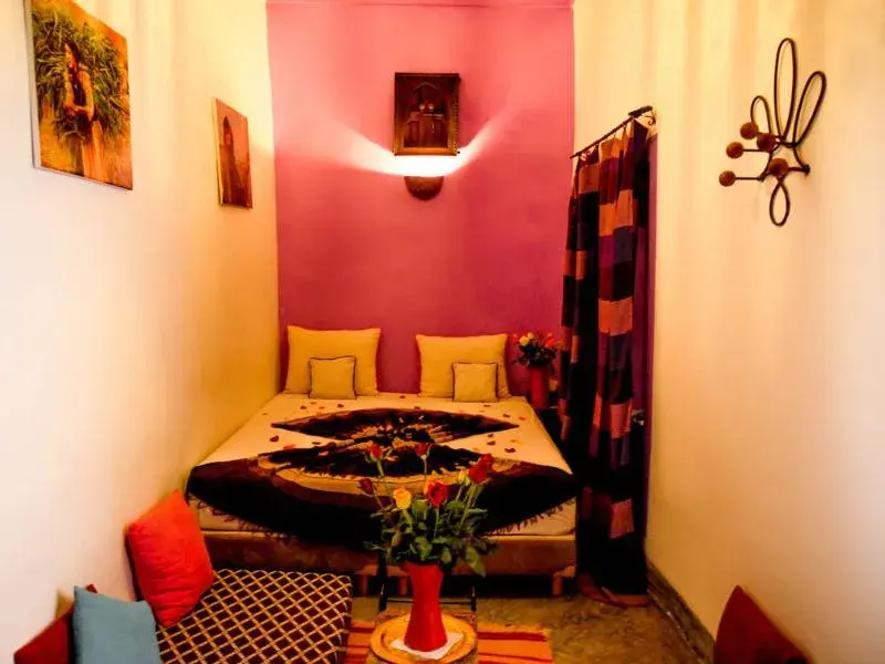 Bed in Riad Dar Saba