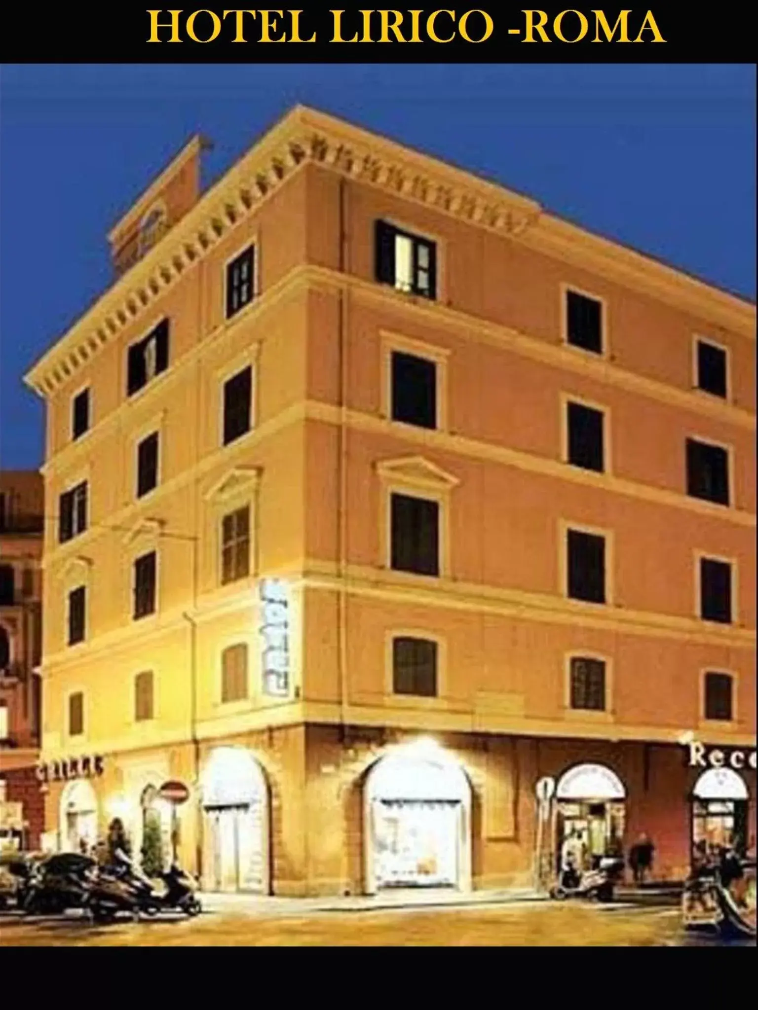 Facade/entrance, Property Building in Hotel Lirico