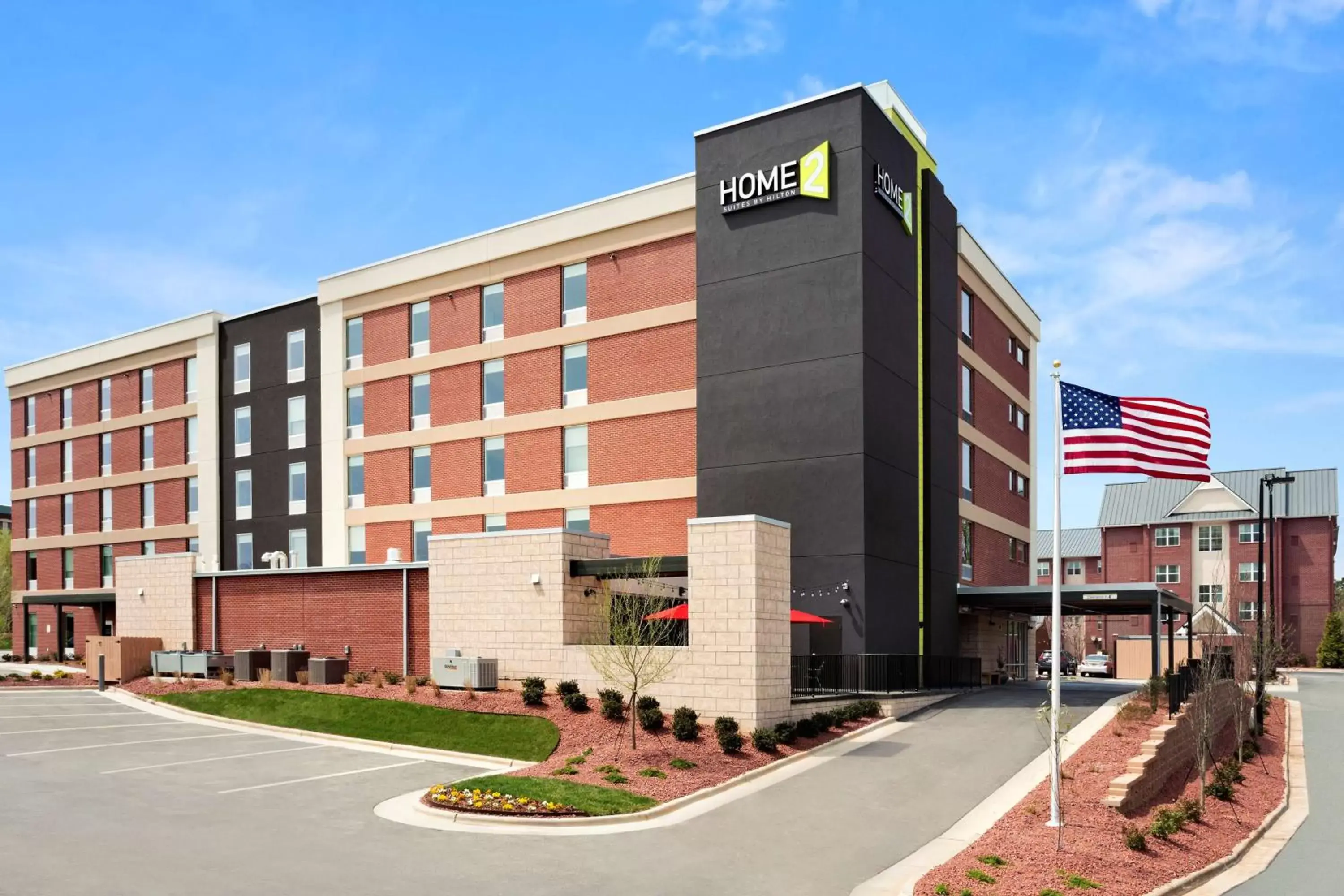Property Building in Home2 Suites by Hilton Greensboro Airport