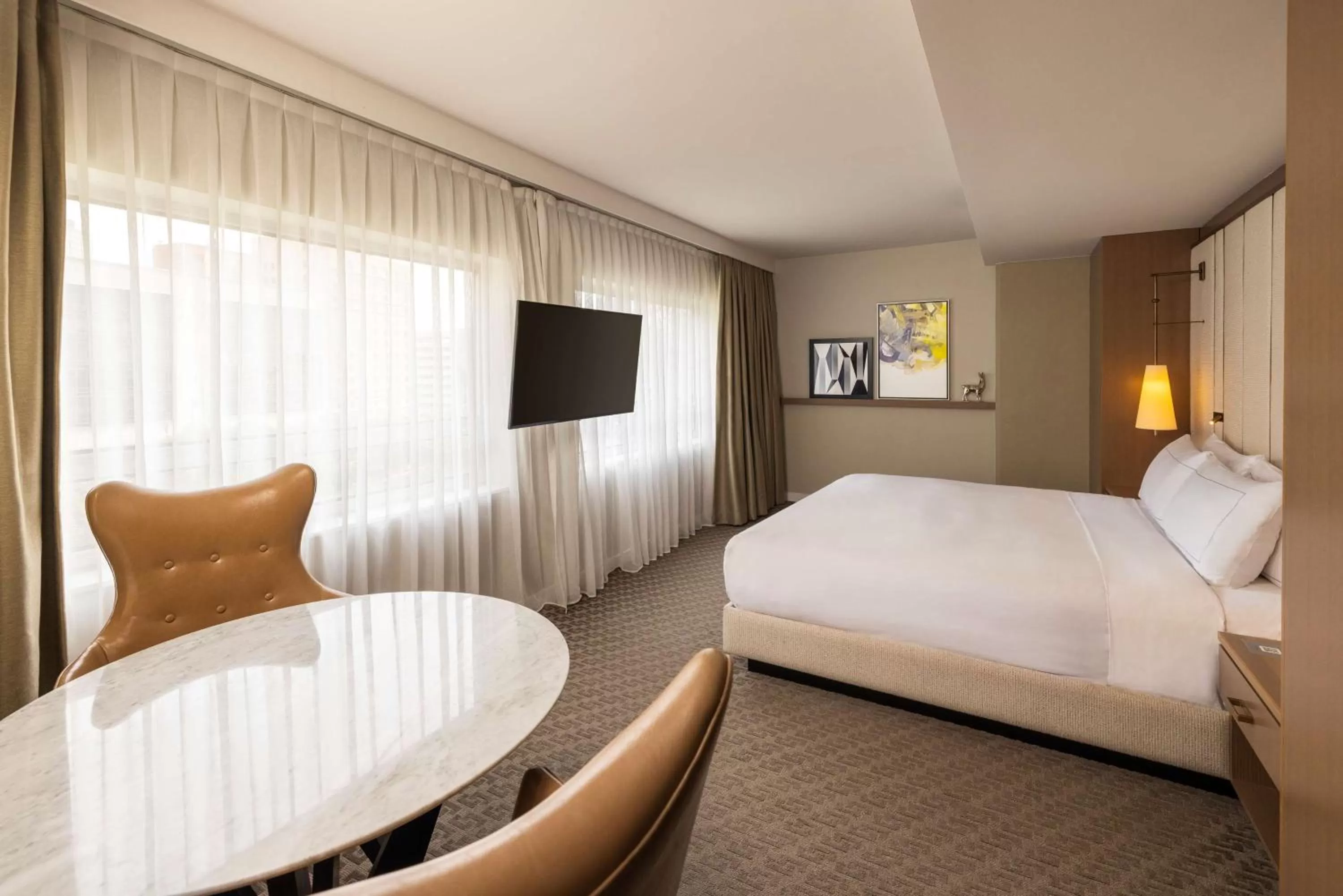 Bed in The Statler Dallas, Curio Collection By Hilton