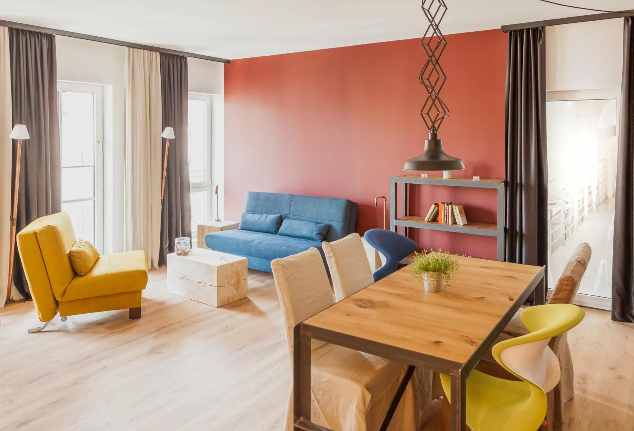 Living room in Felix Suiten am Zwinger